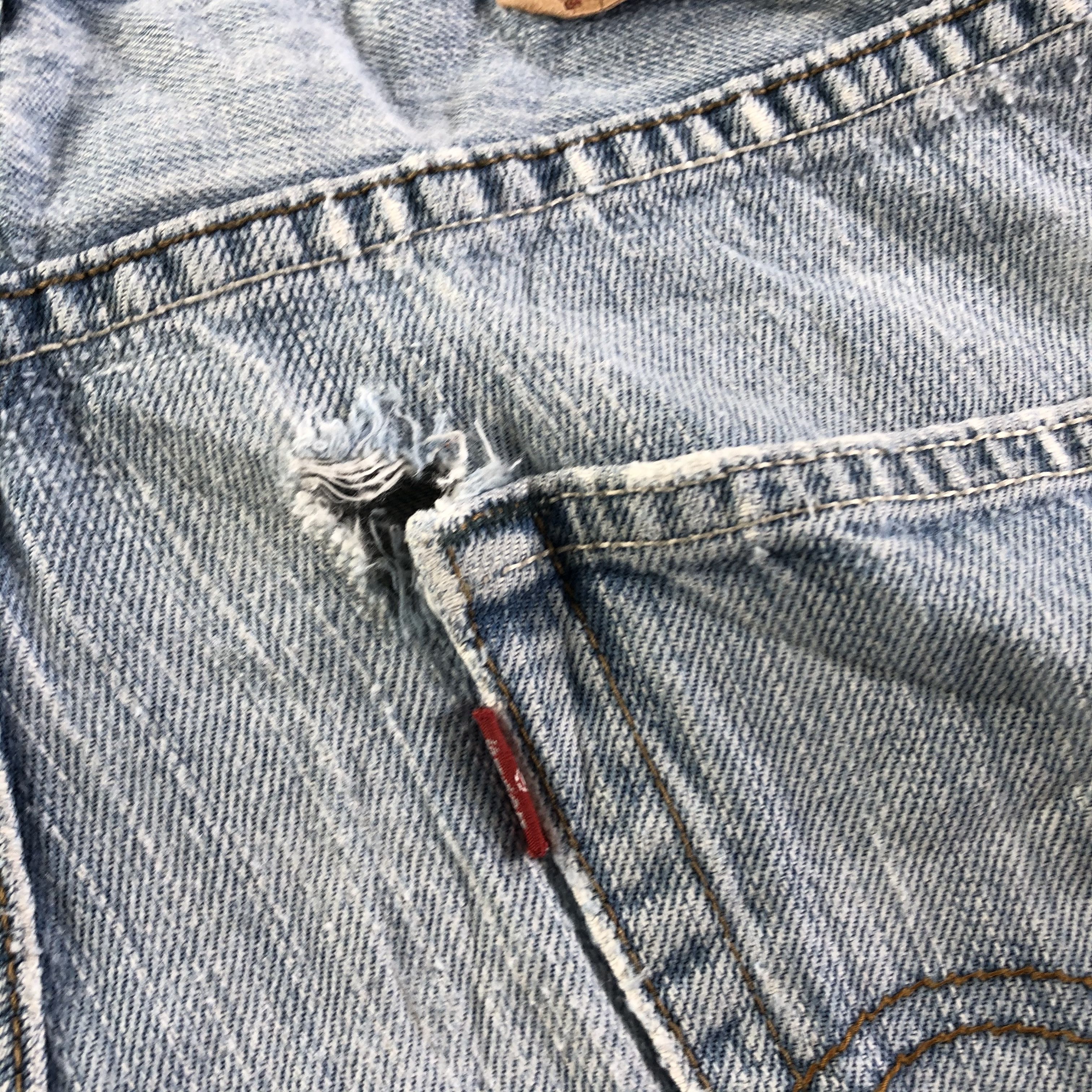 Levi's Vintage Light Wash Levis 569 Jeans-J3276 Size US 31 - 10 Thumbnail