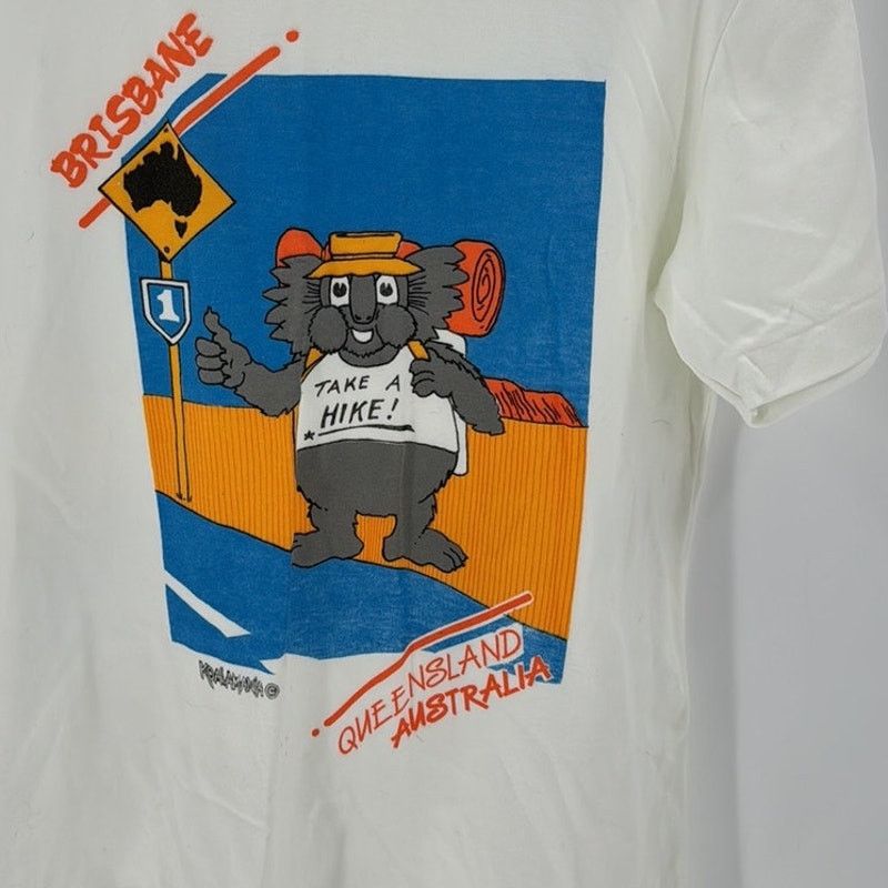 Vintage Vintage Brisbane Queens Island Australia Take A Hike koala Size US M / EU 48-50 / 2 - 3 Thumbnail