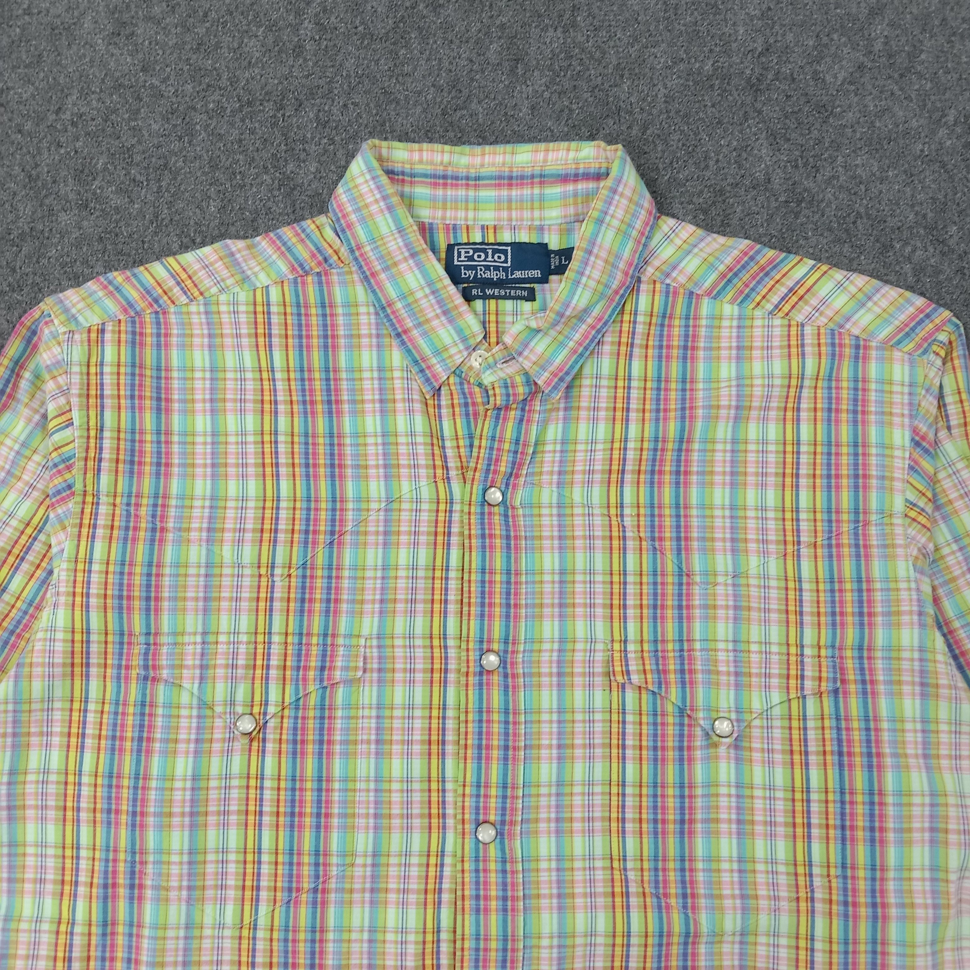 Polo Ralph Lauren Polo Ralph Lauren American Retro Flannel Shirt C223N41 Size US XL / EU 56 / 4 - 2 Thumbnail