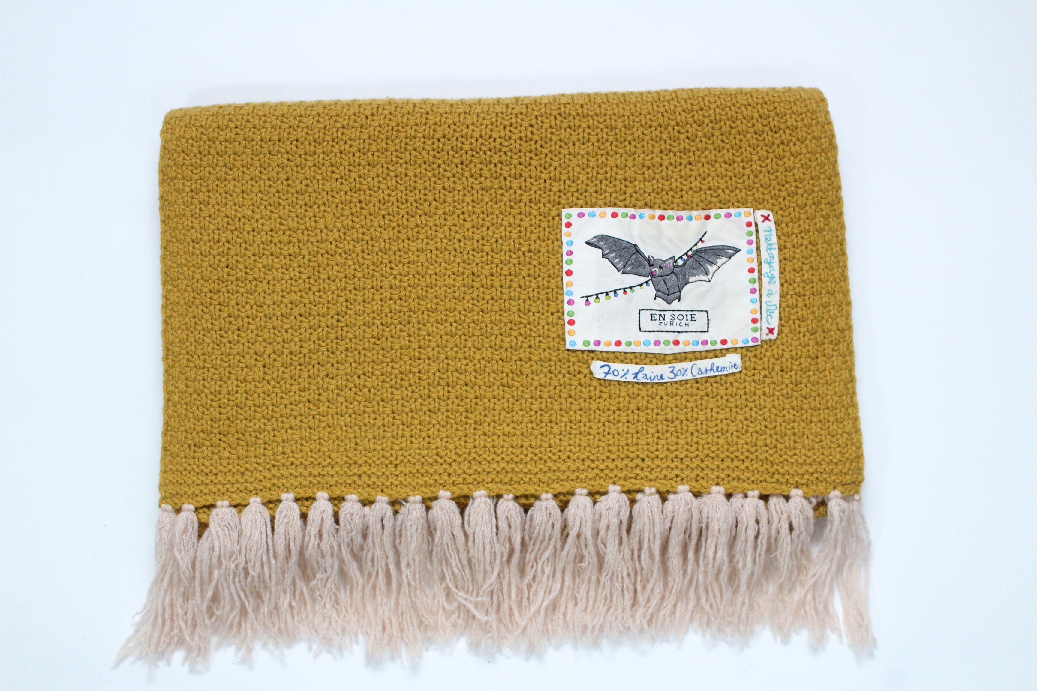 Other En Soie Zurich Scarf Cashmere Wool Vintage Rare Hype Size ONE SIZE - 3 Thumbnail