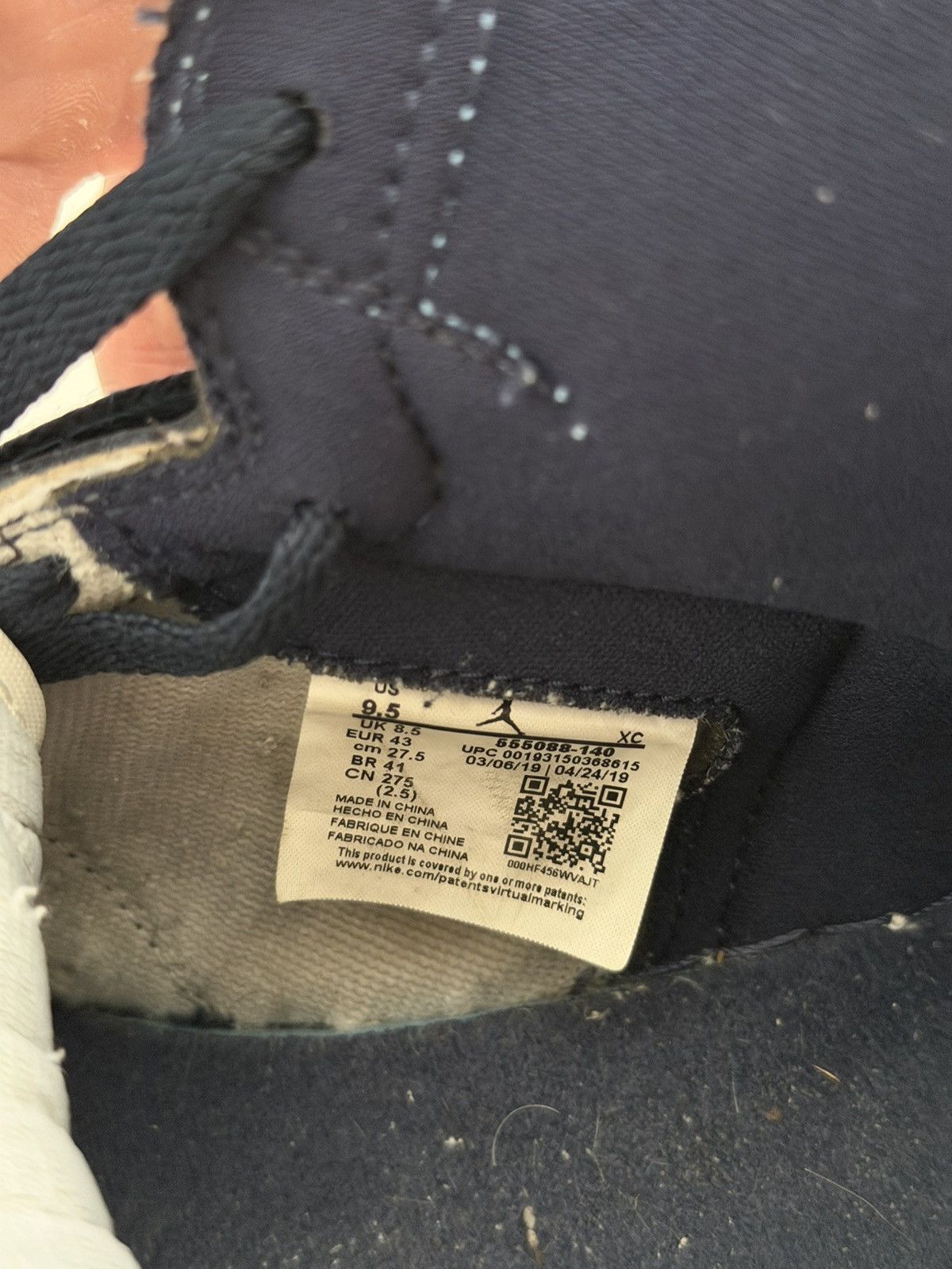 Nike Nike Jordan 1 obsidian Size US 9.5 / EU 42-43 - 6 Thumbnail