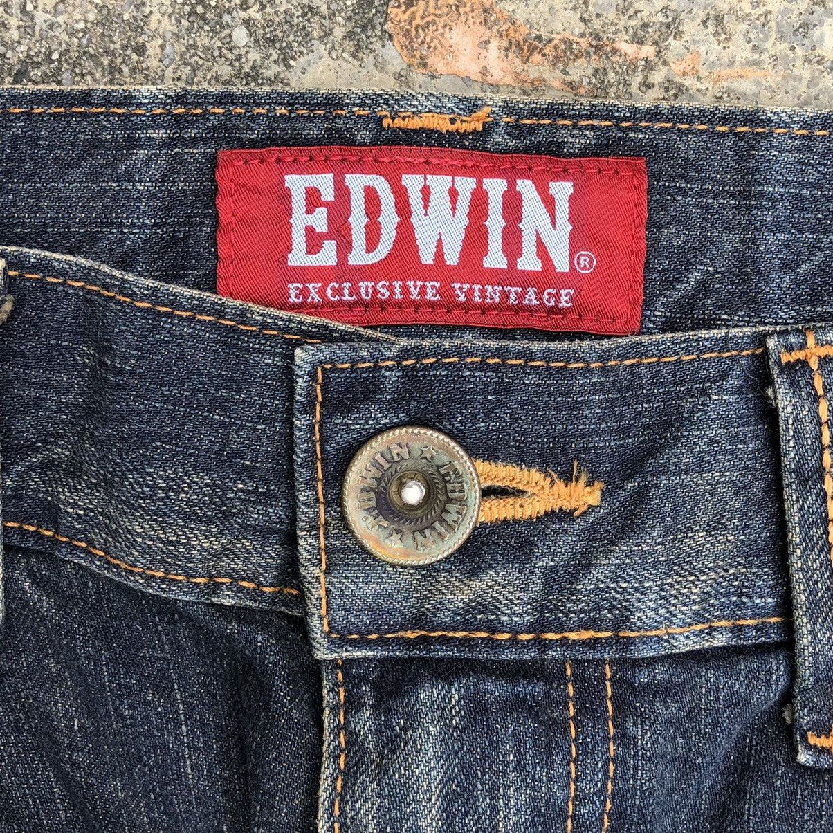Edwin Vintage Edwin XV Rusty Distressed Denim Pants Size US 34 / EU 50 - 13 Thumbnail
