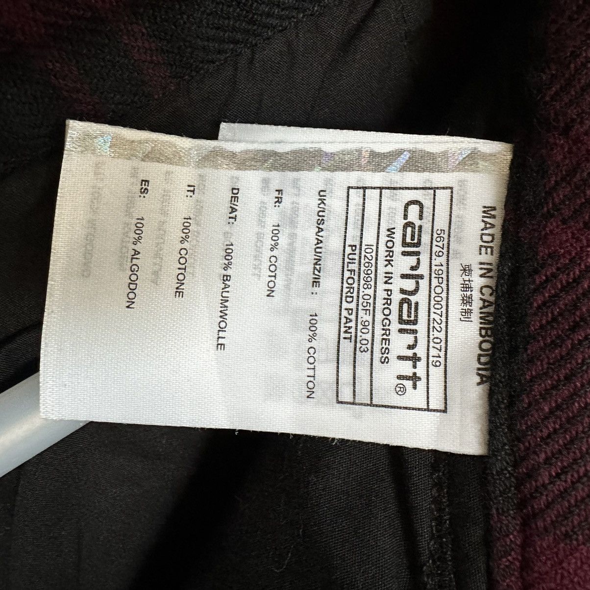 Carhartt Wip Pulford Pant Size US 32 / EU 48 - 5 Thumbnail
