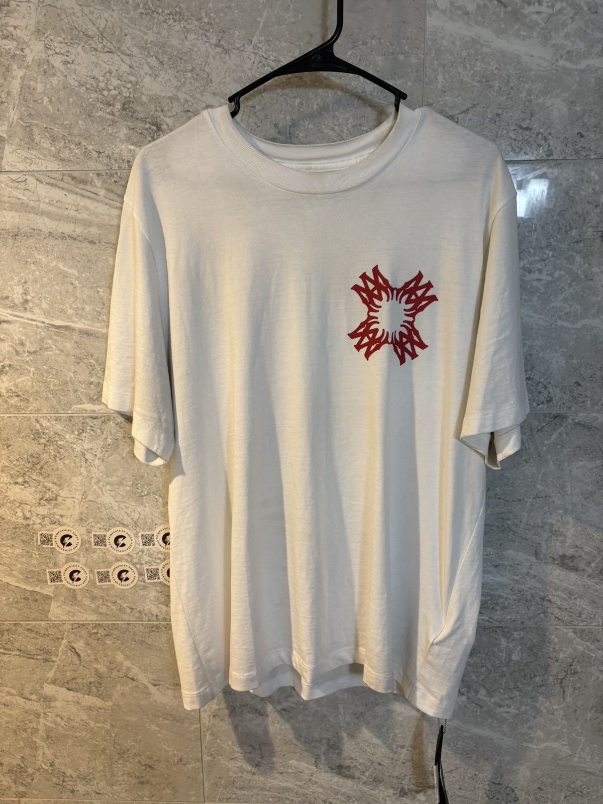 Amiri Amiri MA Quad XO T Shirt White Size US L / EU 52-54 / 3 - 2 Thumbnail