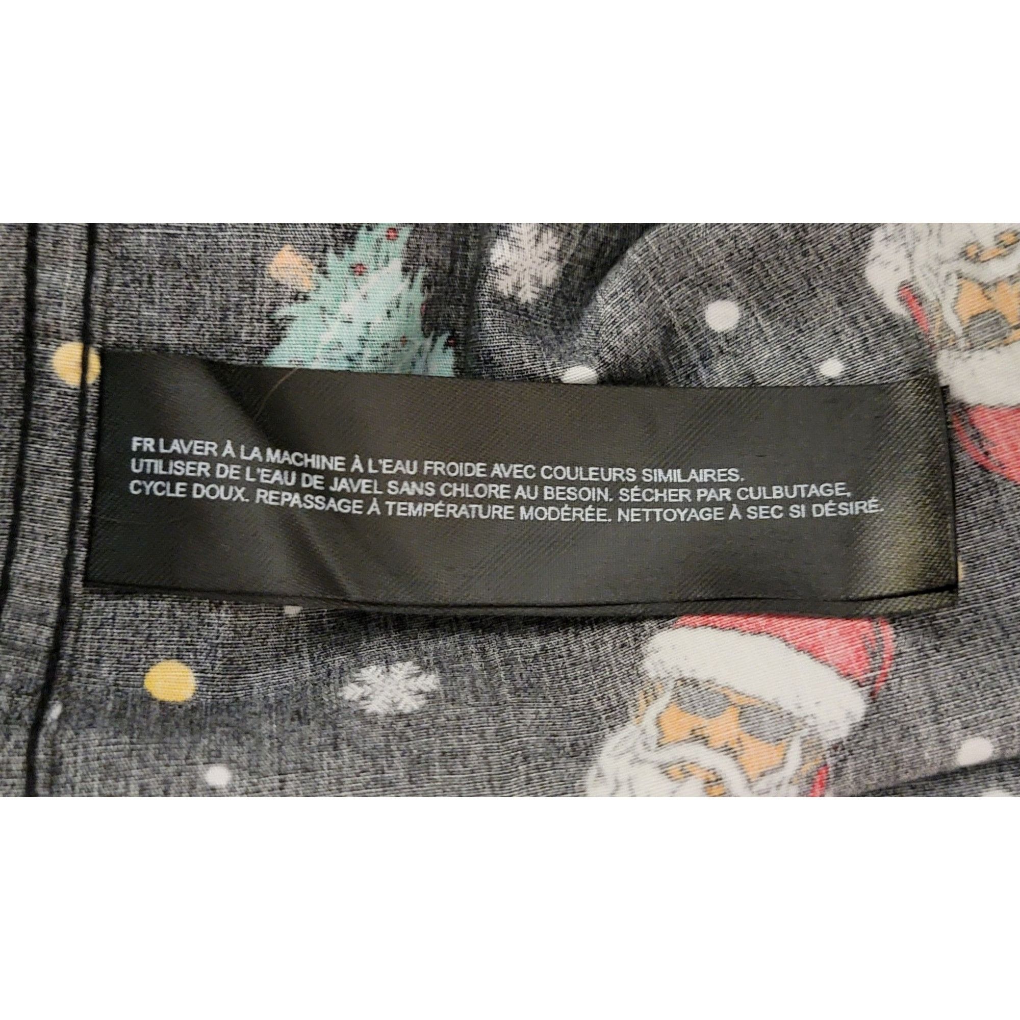 Denim & Flower Denim & Flower Mens Christmas Santa Shirt 100% Cotton Button Size US L / EU 52-54 / 3 - 4 Thumbnail