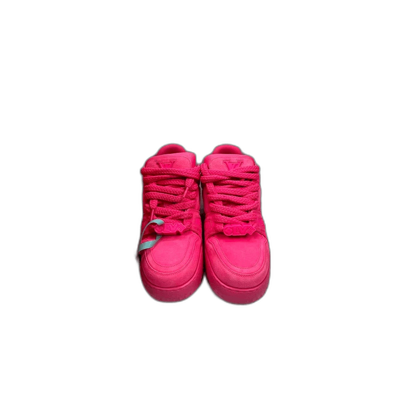 LV Pink Trainer Sneakers Size 41.5