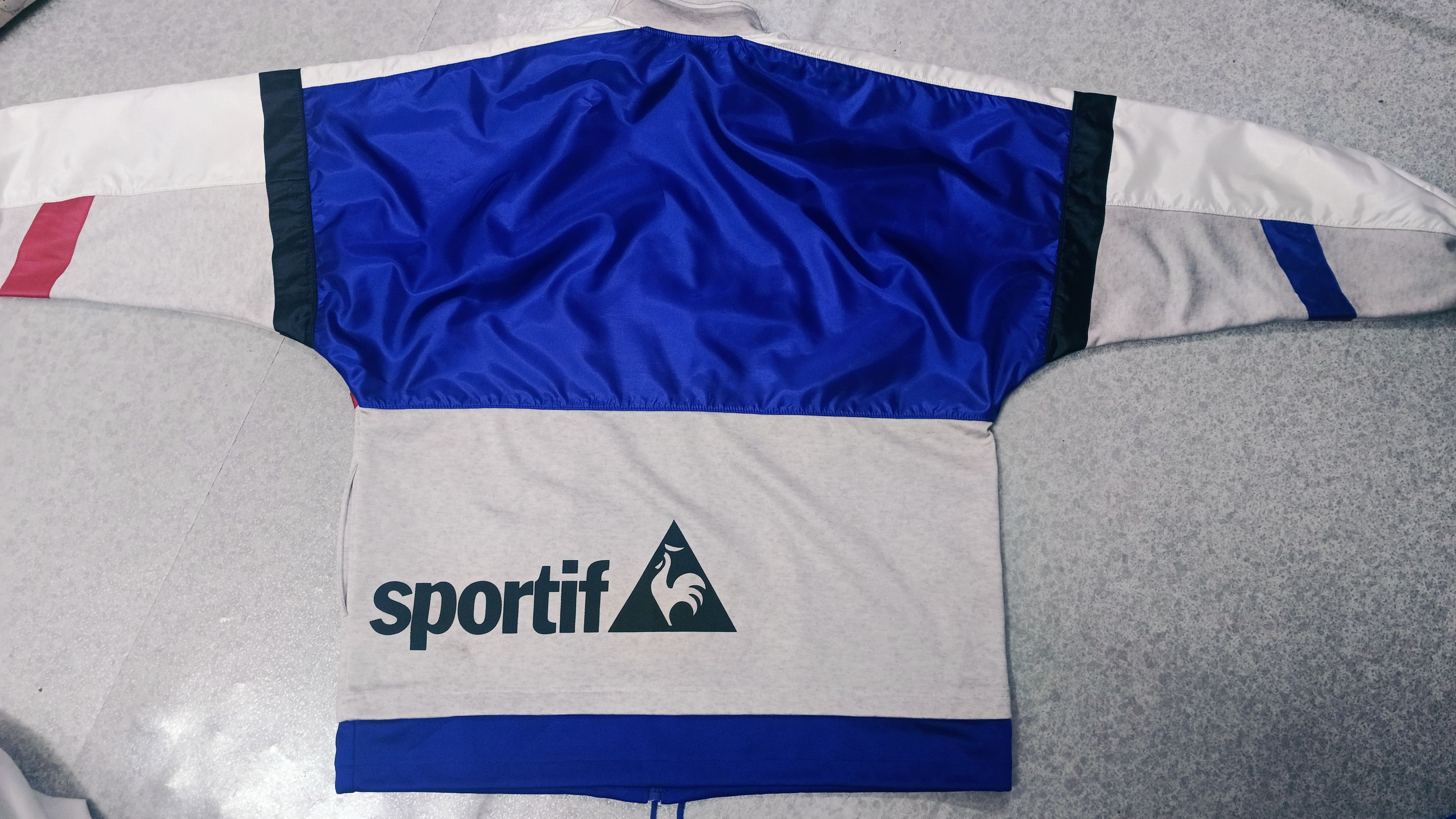 Le Coq Sportif Vintage Le Coq Sportif Sweater Jacket Size US XL / EU 56 / 4 - 4 Thumbnail