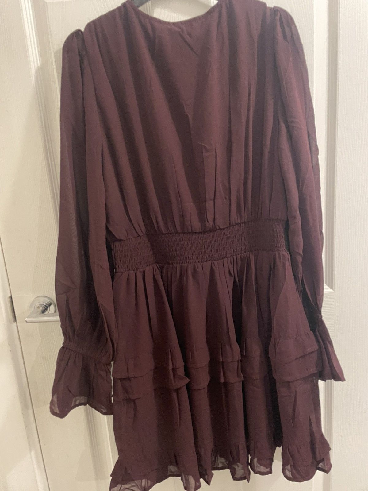 Vintage Be you burgundy women’s gown Size M / US 6-8 / IT 42-44 - 4 Thumbnail