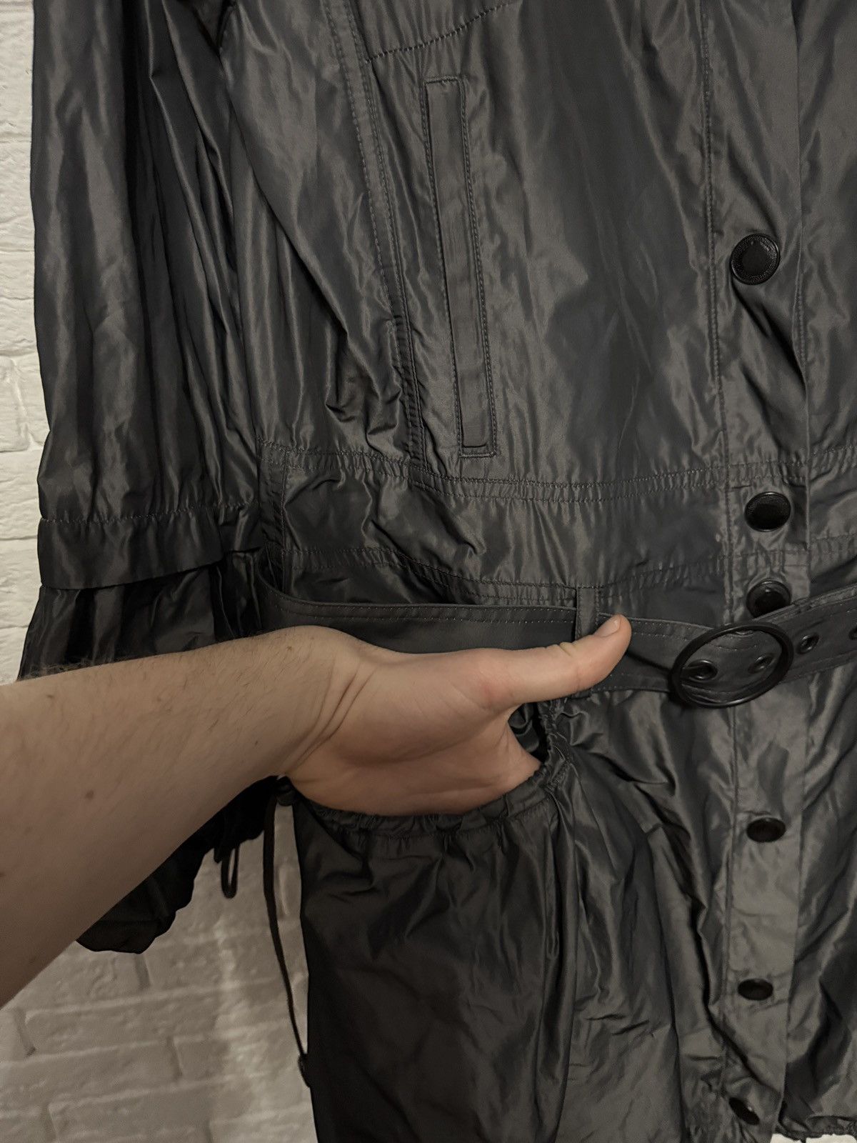 Cop Copine Cop Copine Raincoat Ligne Extreme Avant Garde Trench Coat Size M / US 6-8 / IT 42-44 - 5 Thumbnail