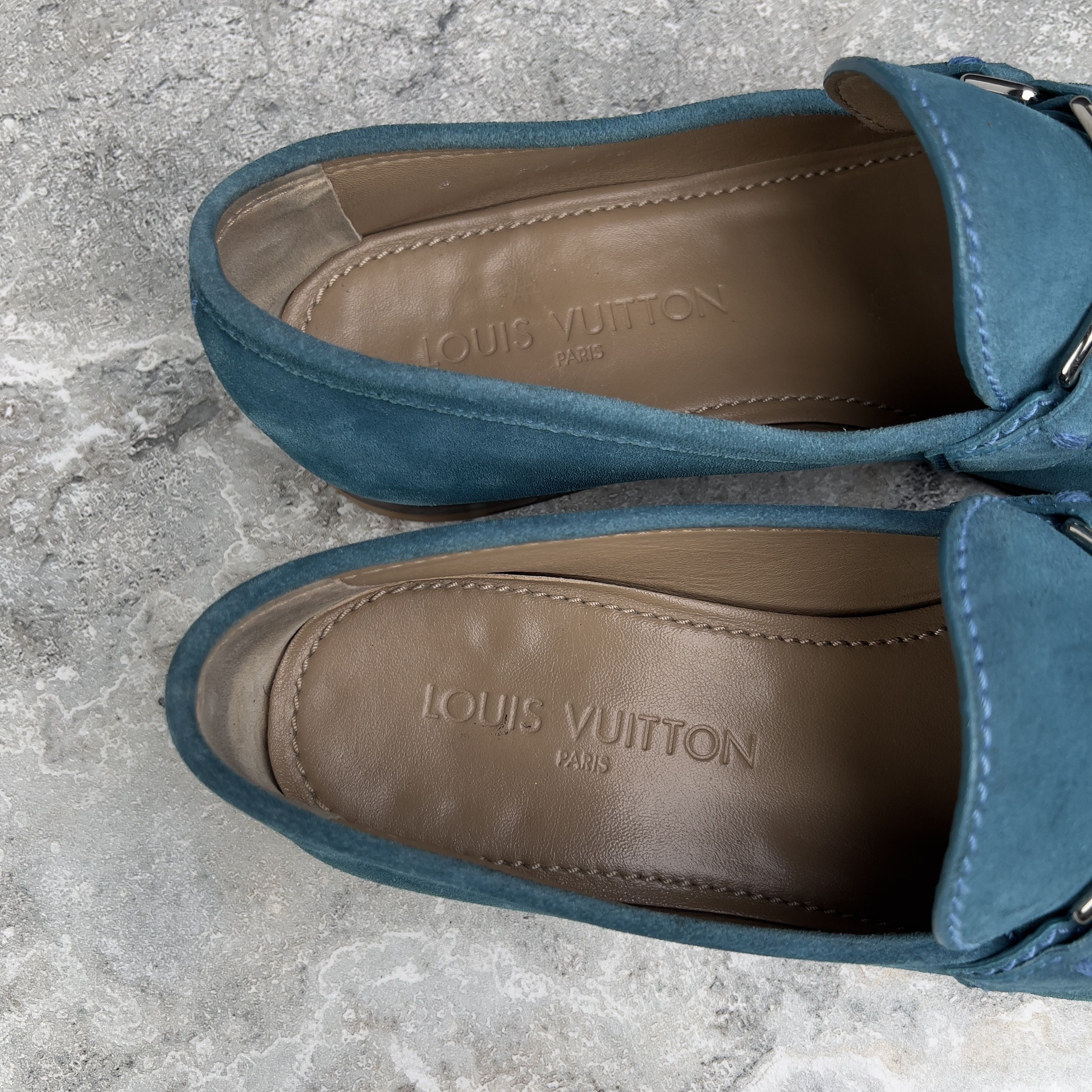 Louis Vuitton Lexington Logo LV Loafers Suede Size US 9 / EU 42 - 11 Thumbnail