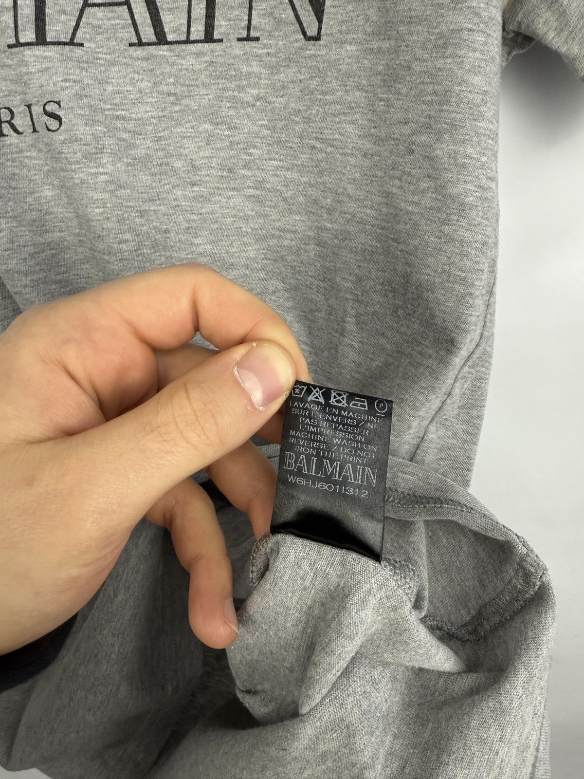 Balmain 🇫🇷 Balmain Paris T-Shirt Made in France Rare Retro Hype Y2K Size US M / EU 48-50 / 2 - 9 Thumbnail