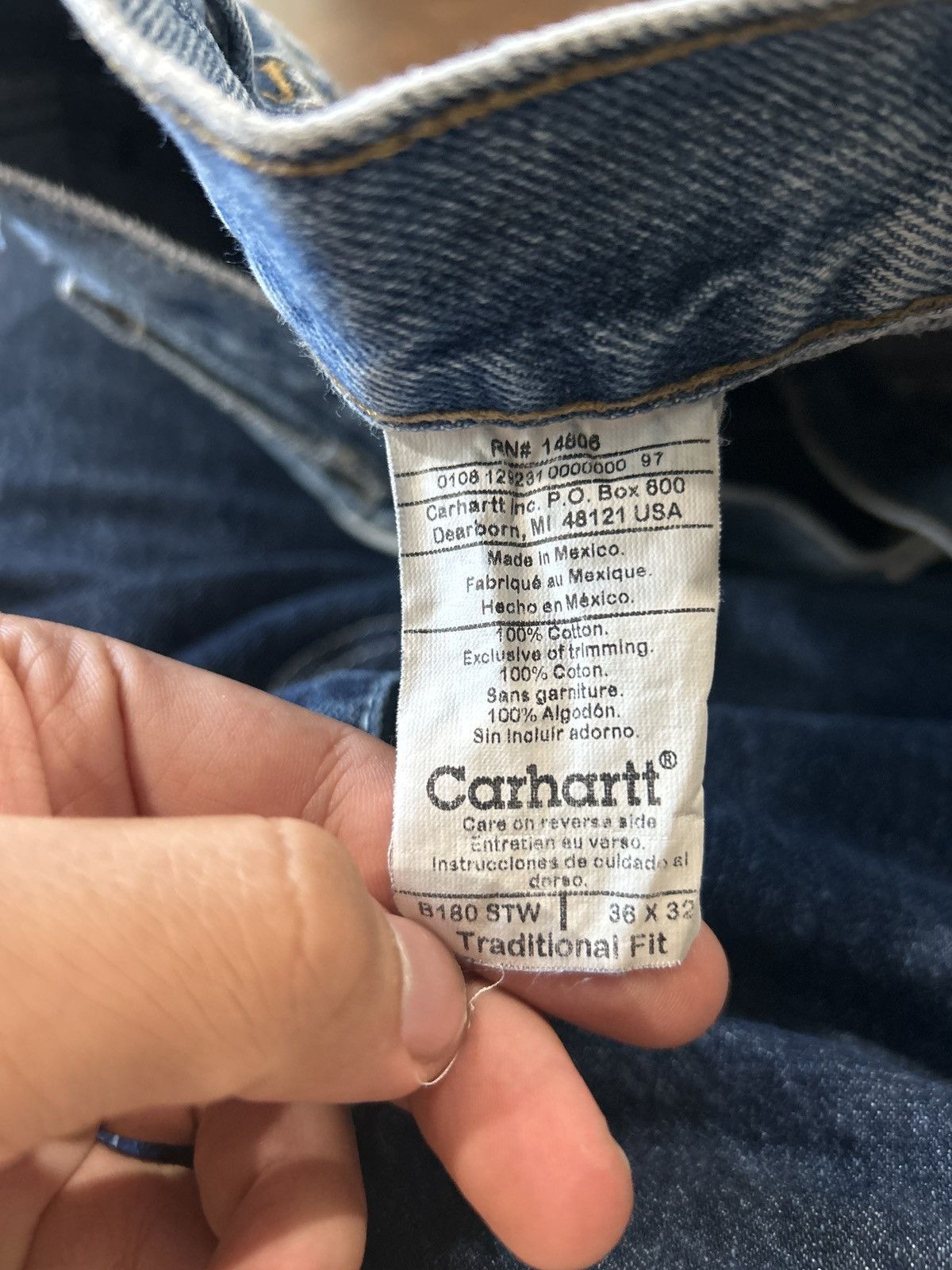 Carhartt Carhartt jeans Size US 36 / EU 52 - 1 Thumbnail