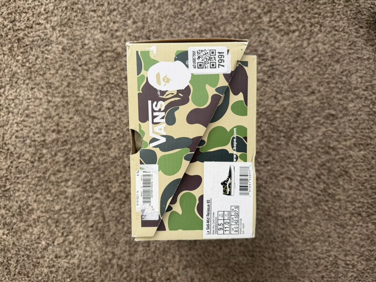 Vans Bape x Vans Size US 10.5 / EU 43-44 - 6 Thumbnail