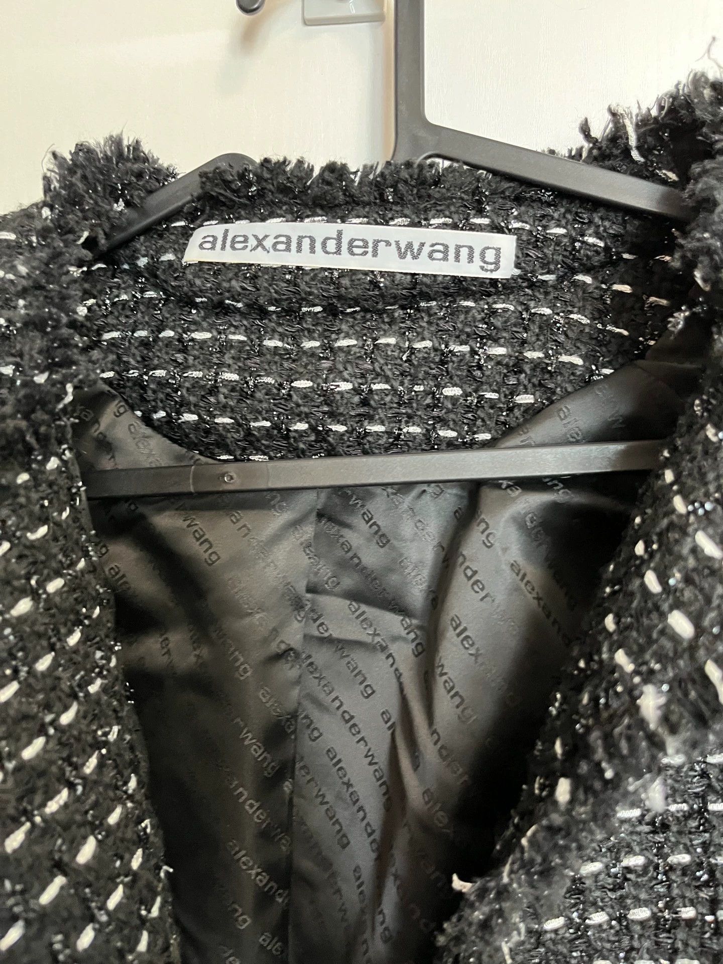 Alexander Wang Alexander Wang short tweed jacket M 98 new Size M / US 6-8 / IT 42-44 - 2 Thumbnail