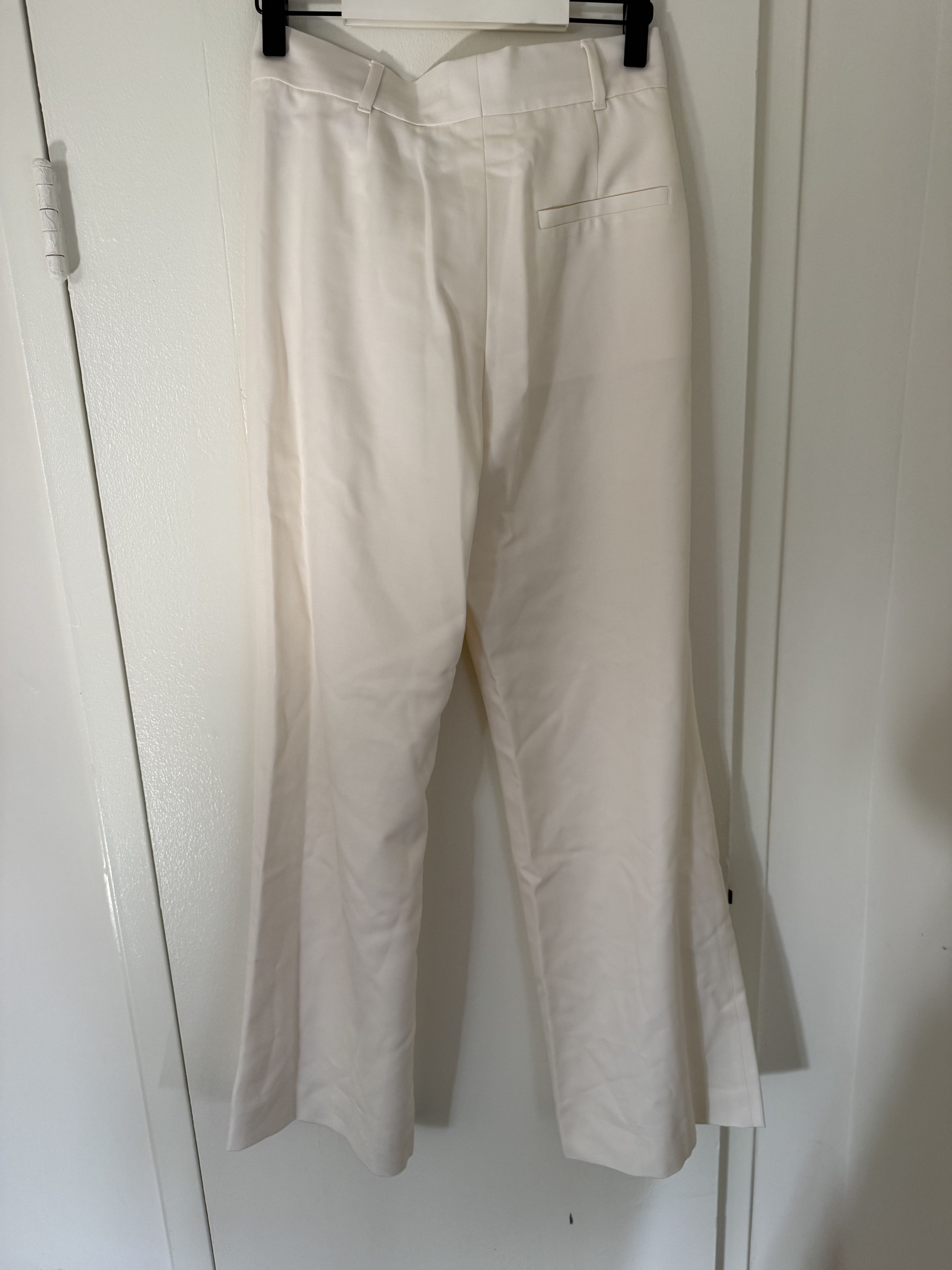 Casablanca casablanca wool gaberdine pin tuck trouser white Size US 32 / EU 48 - 1 Thumbnail