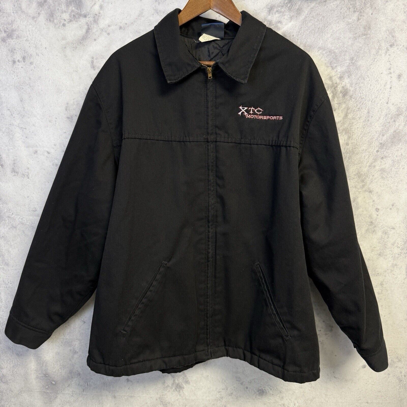 Dickies Dickies Insulated Lined Jacket Mens 2XL Black Full Zip Embro Size US XXL / EU 58 / 5 - 1 Thumbnail