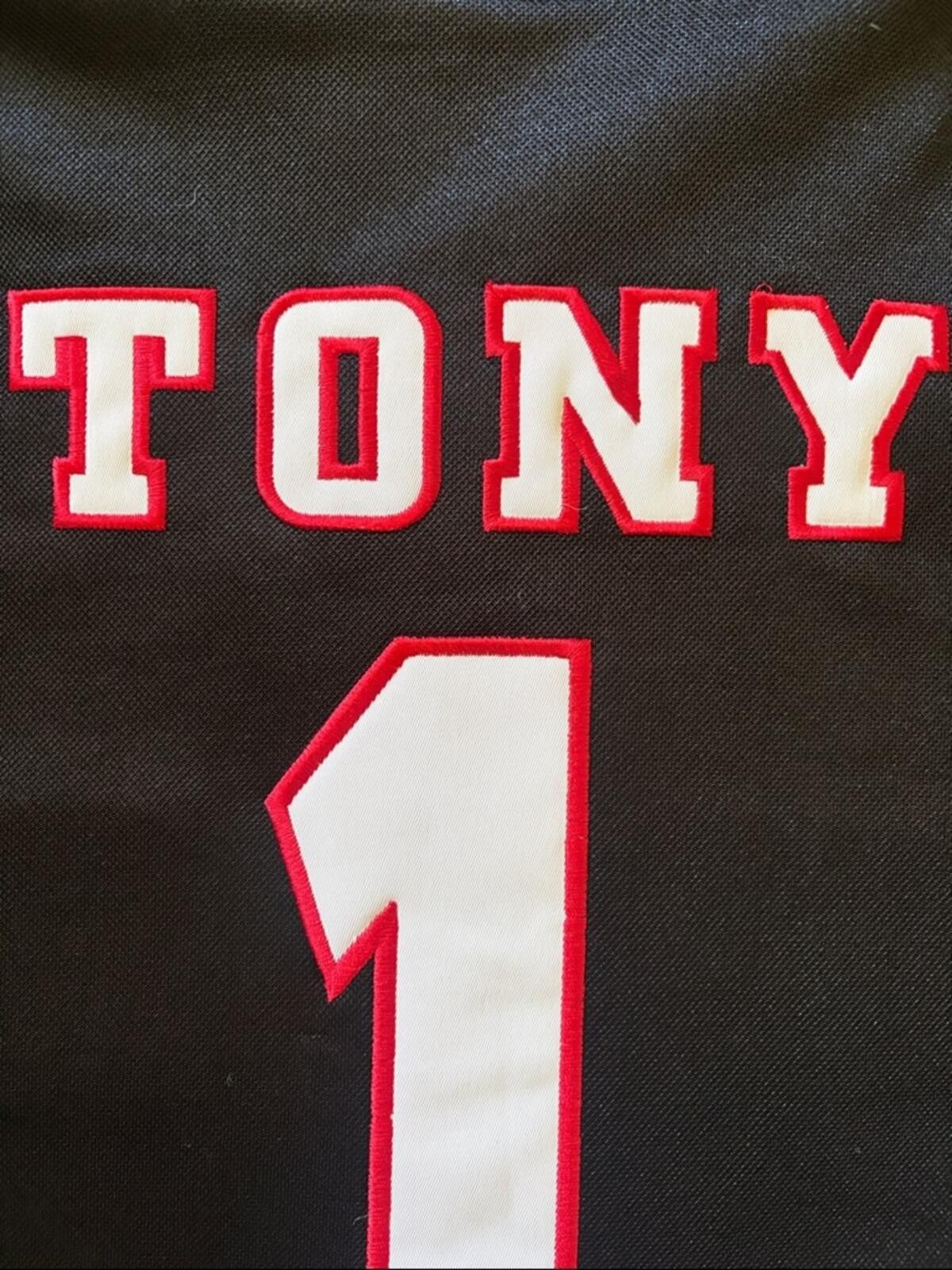 Other RARE Official HBO The Sopranos Baseball Jersey #1 Tony Size US L / EU 52-54 / 3 - 11 Thumbnail