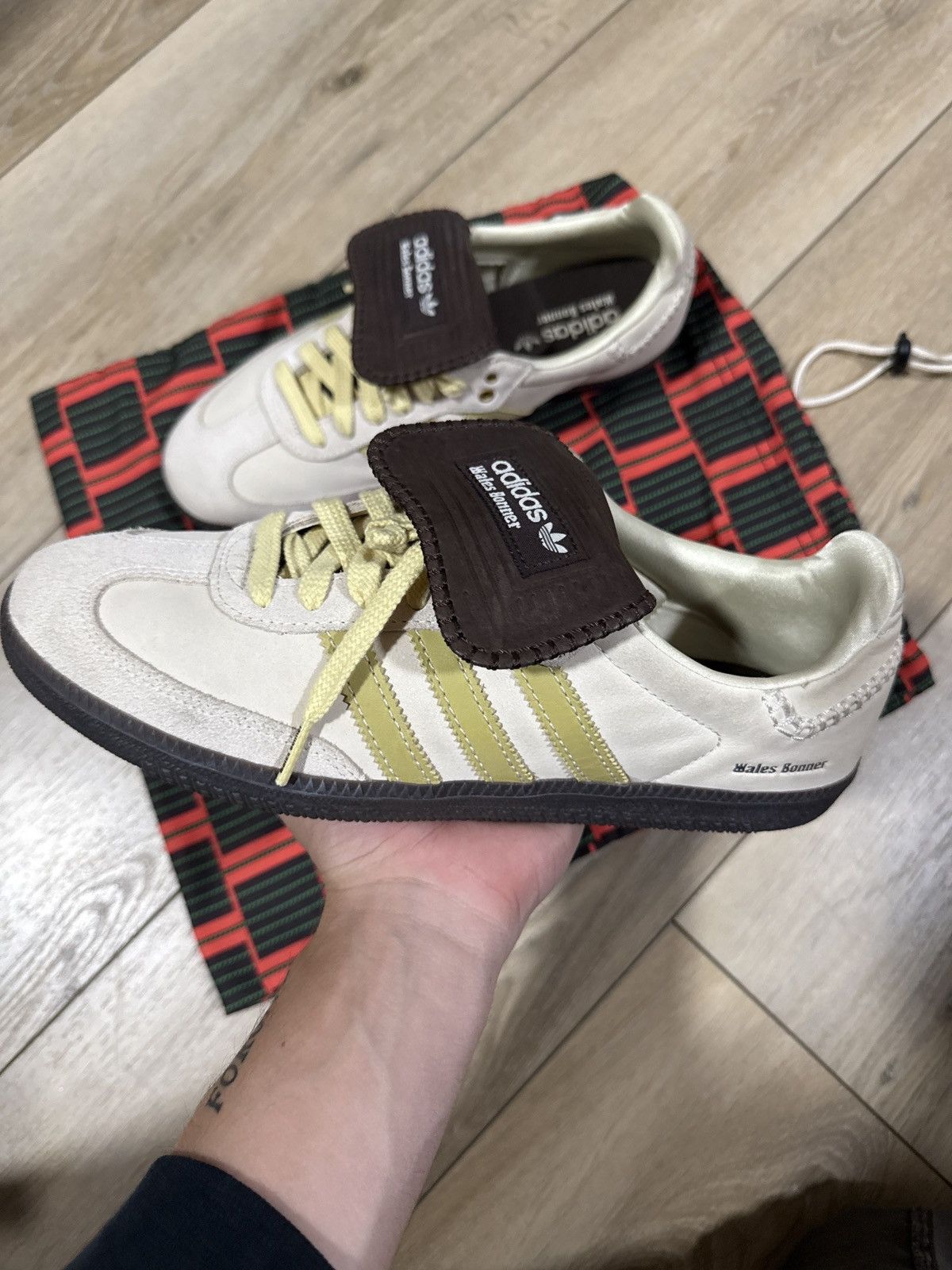 Adidas × Wales Bonner Adidas samba wales bonner cream and brown Size US 10 / EU 43 - 1 Thumbnail
