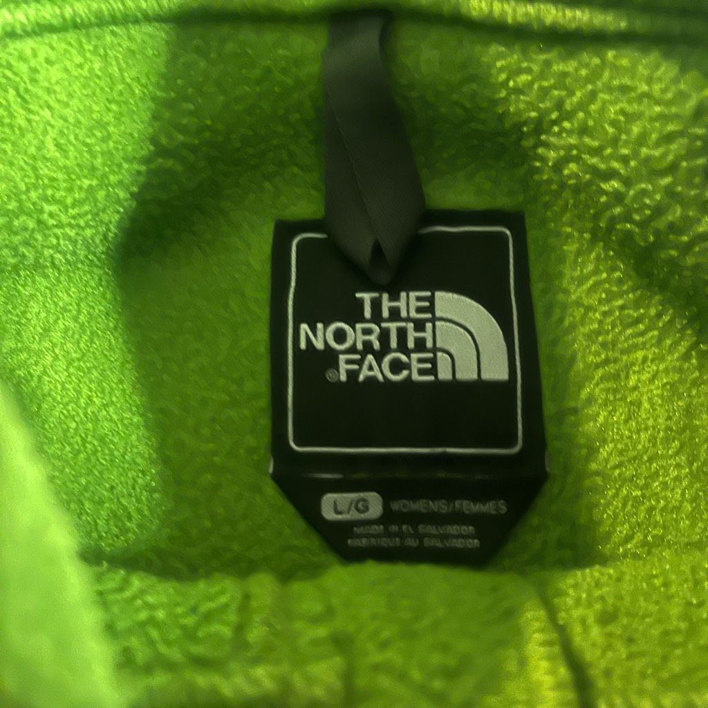 The North Face North Face Green Casual Fleece Jacket Women Large Size L / US 10 / IT 46 - 3 Thumbnail