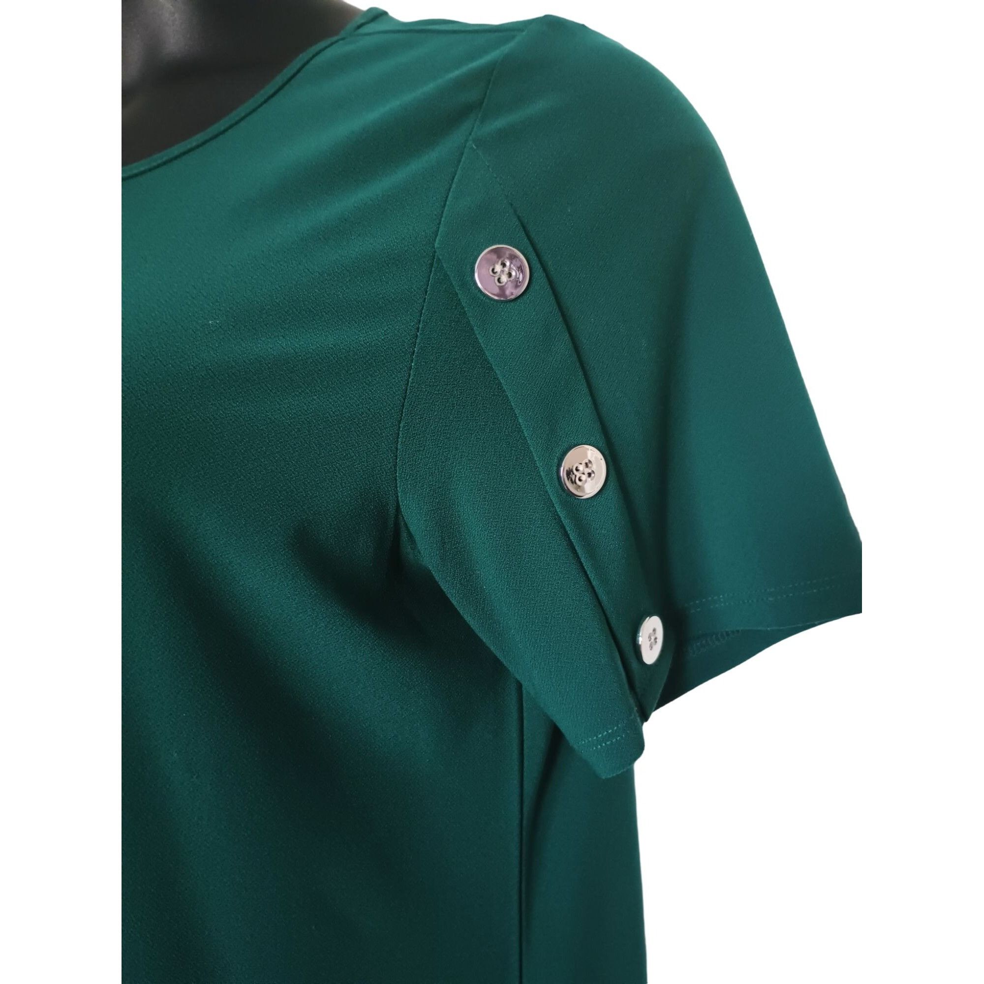 Other 89th & Madison Shirt Women X Large Green Top Blouse Button S Size XL / US 12-14 / IT 48-50 - 8 Thumbnail