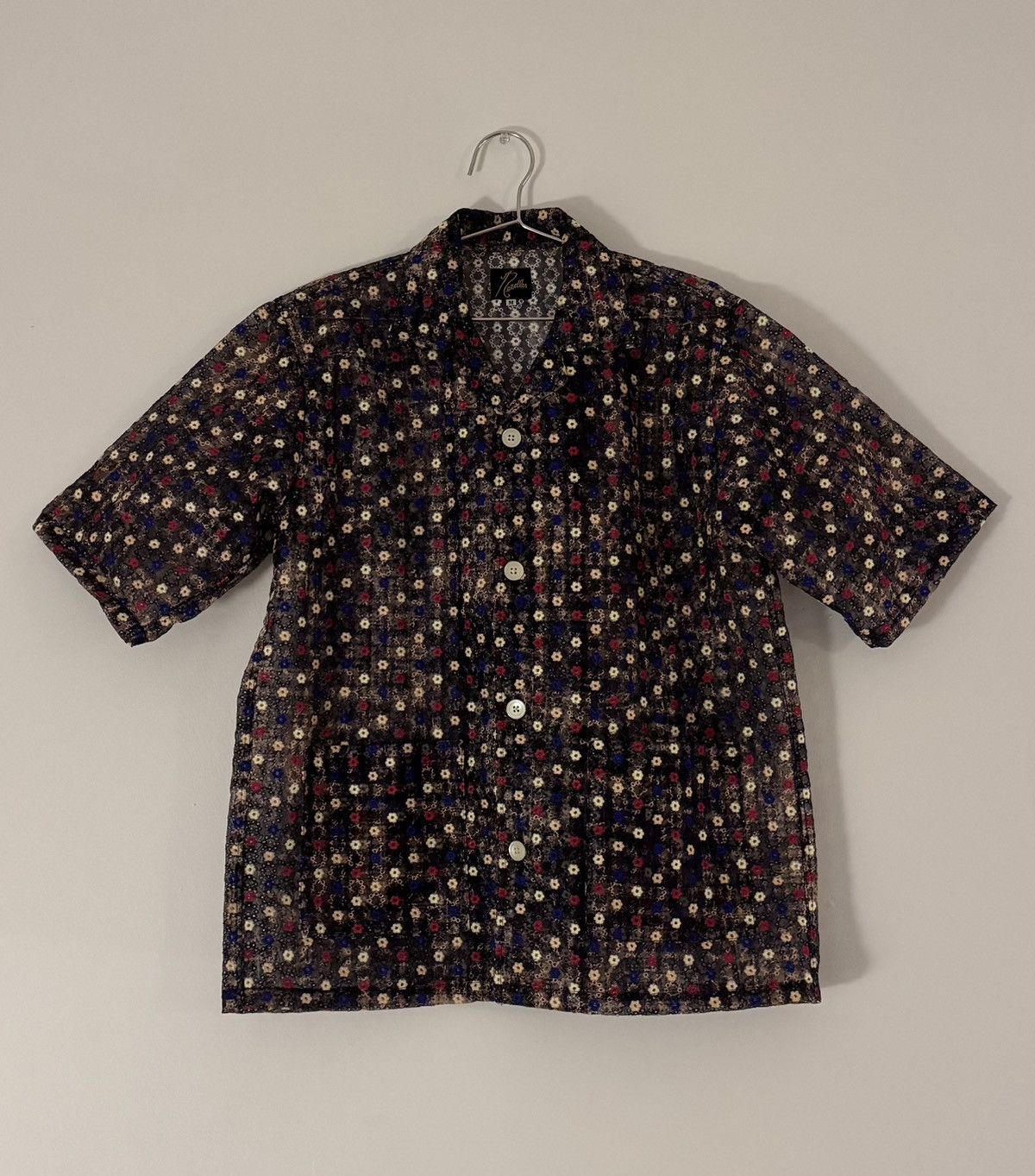 Needles Cabana Shirt Flower Lace Cloth | Grailed