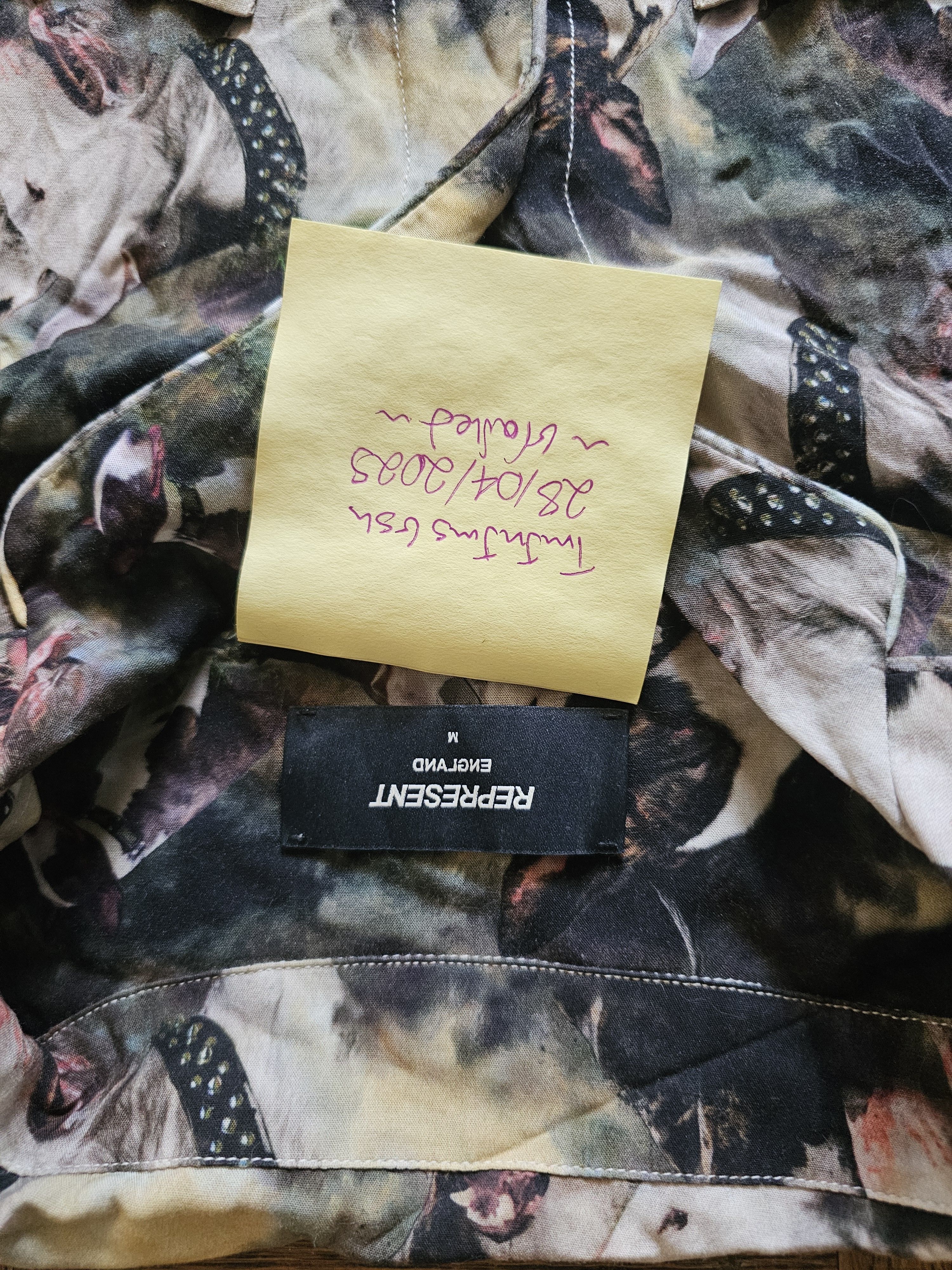 Represent Clo. Short sleeve button up Size US M / EU 48-50 / 2 - 5 Thumbnail