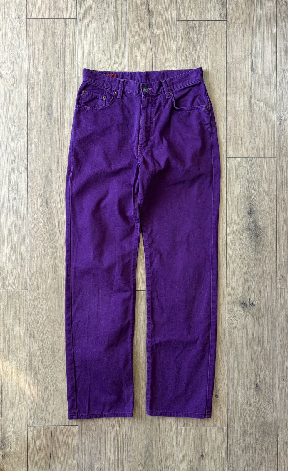 Edwin EDWIN 503 Regular Violet Purple Denim Jeans Size US 31 - 1 Thumbnail