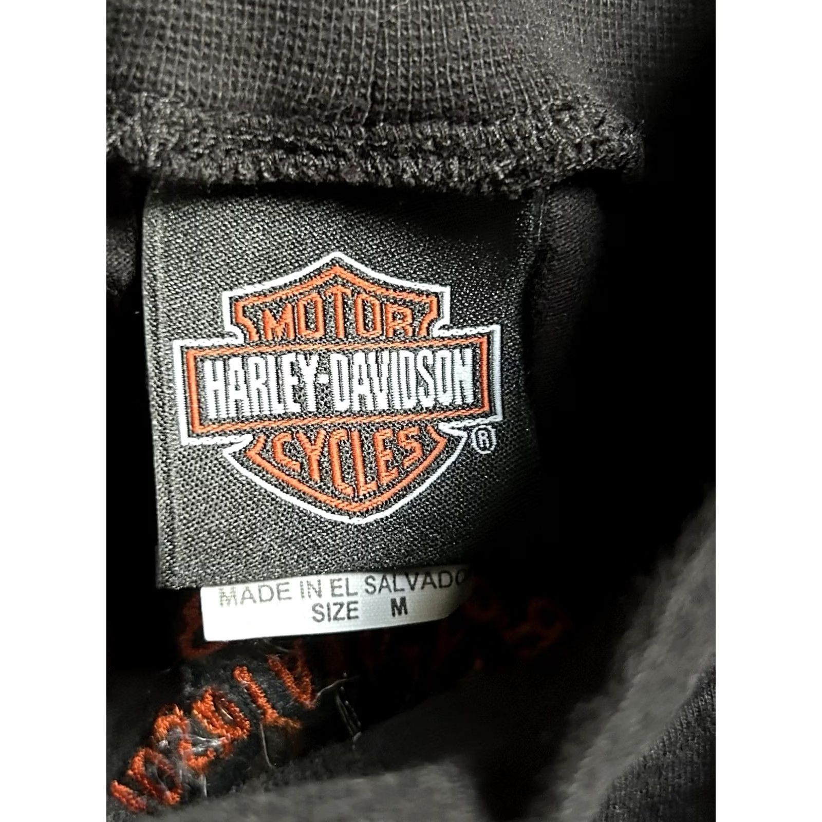 Vintage Harley Davidson Women Tank Sleeveless Turtleneck Black M Wisconsin 100% Cotton Size M / US 6-8 / IT 42-44 - 4 Thumbnail
