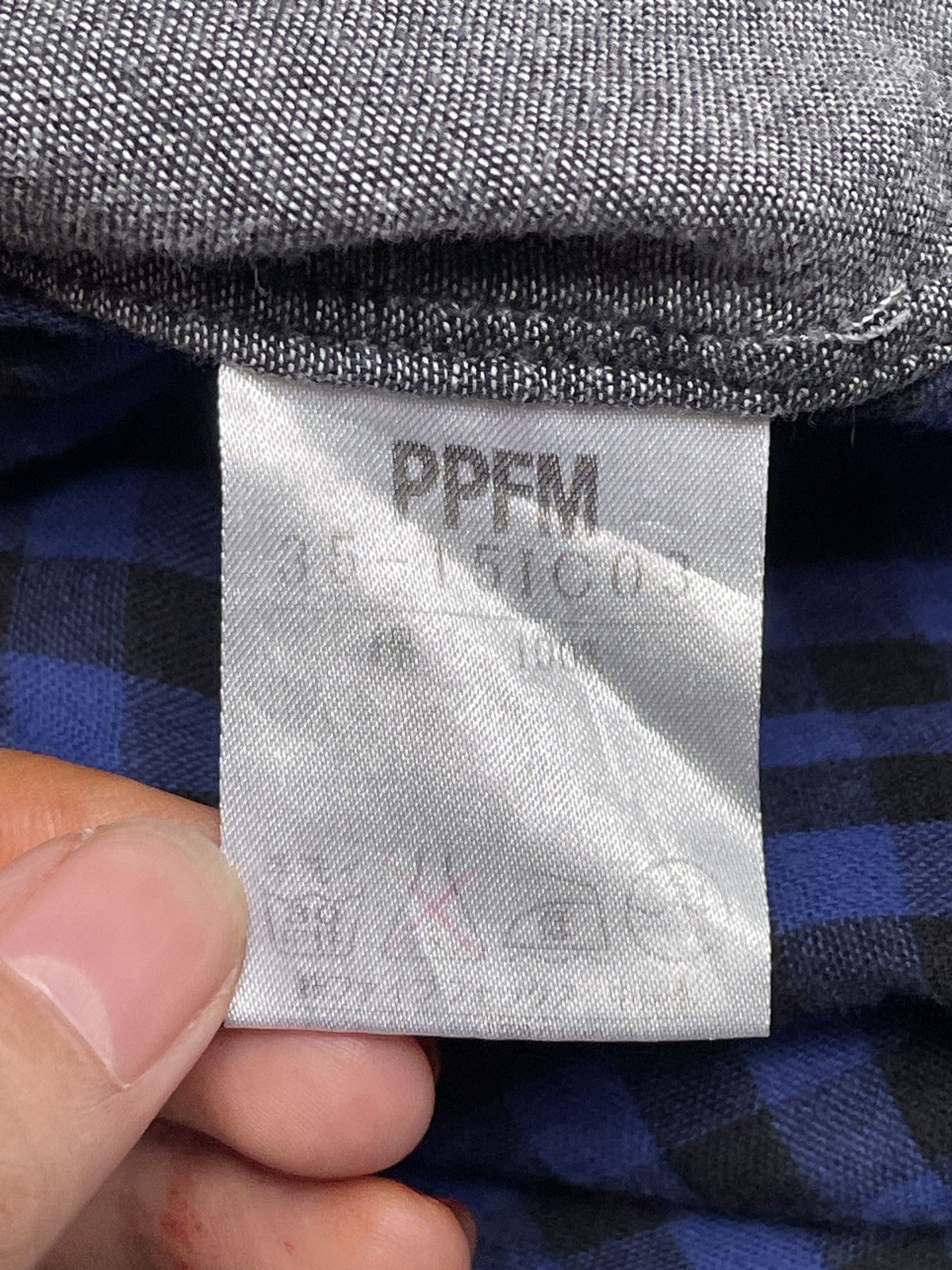 Japanese Brand × PPFM × Vintage Vintage Japanese Brand PPFM Shirt 1990s Size US L / EU 52-54 / 3 - 8 Thumbnail