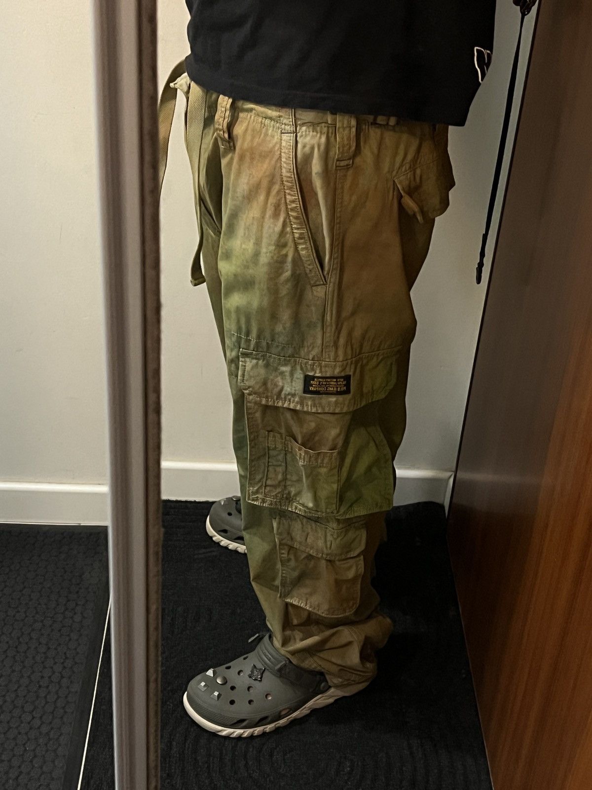 Polo Ralph Lauren ralph lauren tie dye cargo camo multipocket army pants Size US 36 / EU 52 - 19 Thumbnail