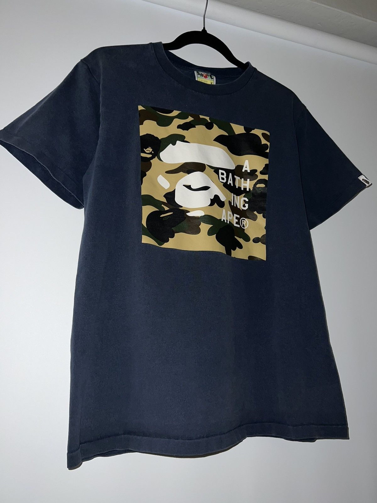 Bape 1st Camo Ape Face Tee Size US M / EU 48-50 / 2 - 3 Thumbnail