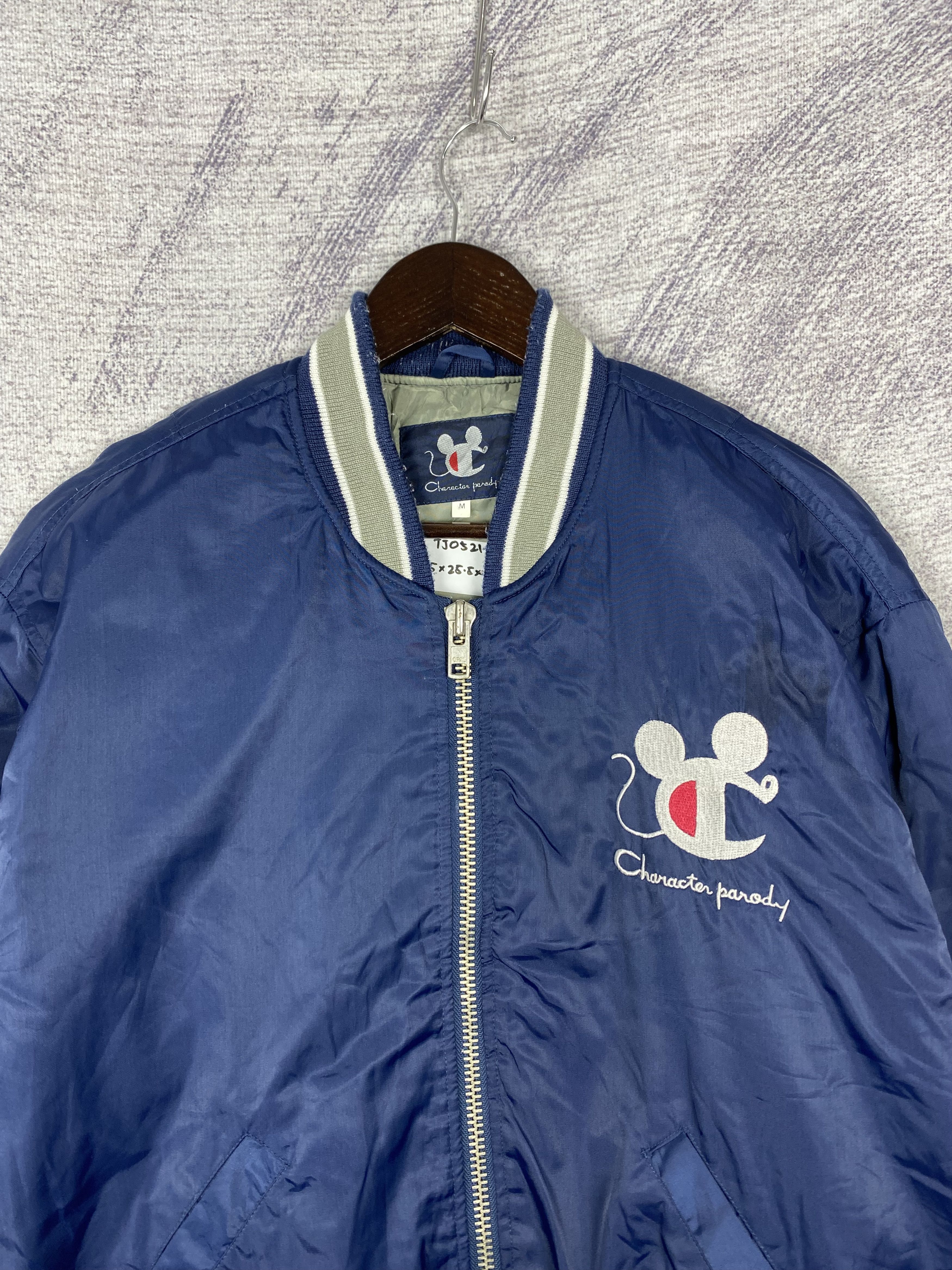 Champion Vintage Champion Parody Mickey Mouse x Bomber Jacket Size US M / EU 48-50 / 2 - 2 Thumbnail