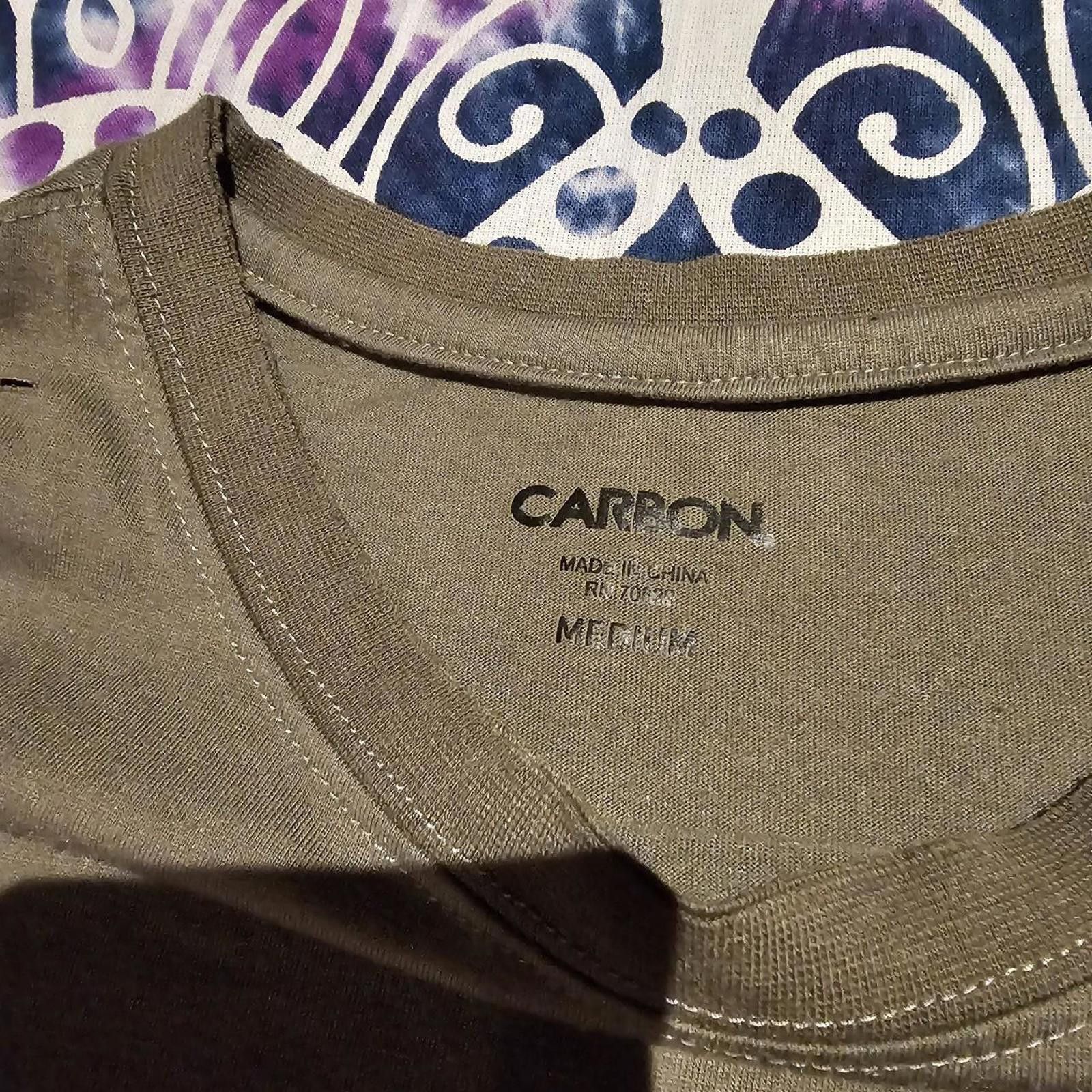 Carbon Carbon Men's Khaki Tshirt Size US M / EU 48-50 / 2 - 5 Thumbnail