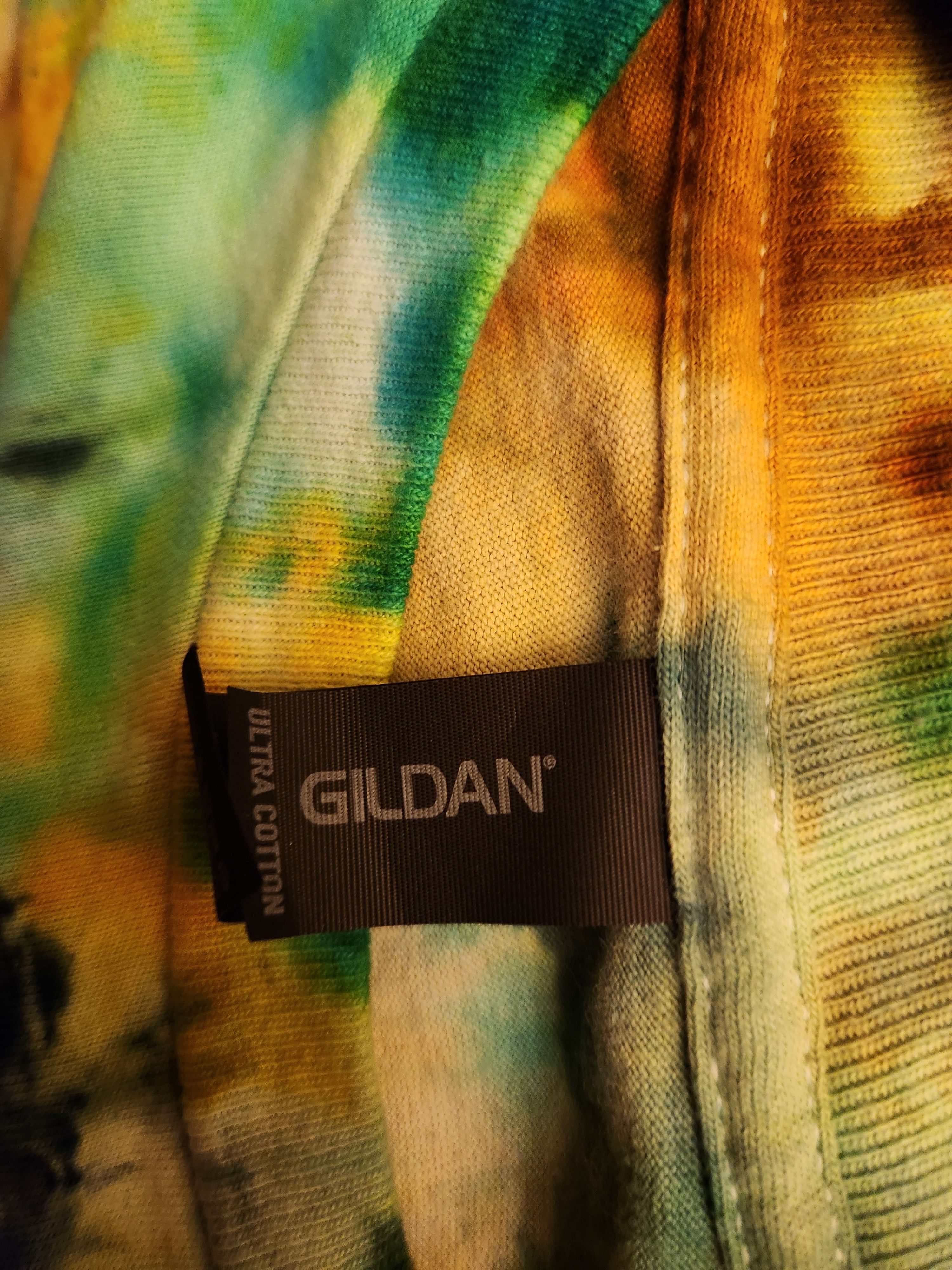 Gildan 100% Cotton Long Sleeve Tie Dye T-Shirt Size US L / EU 52-54 / 3 - 3 Thumbnail