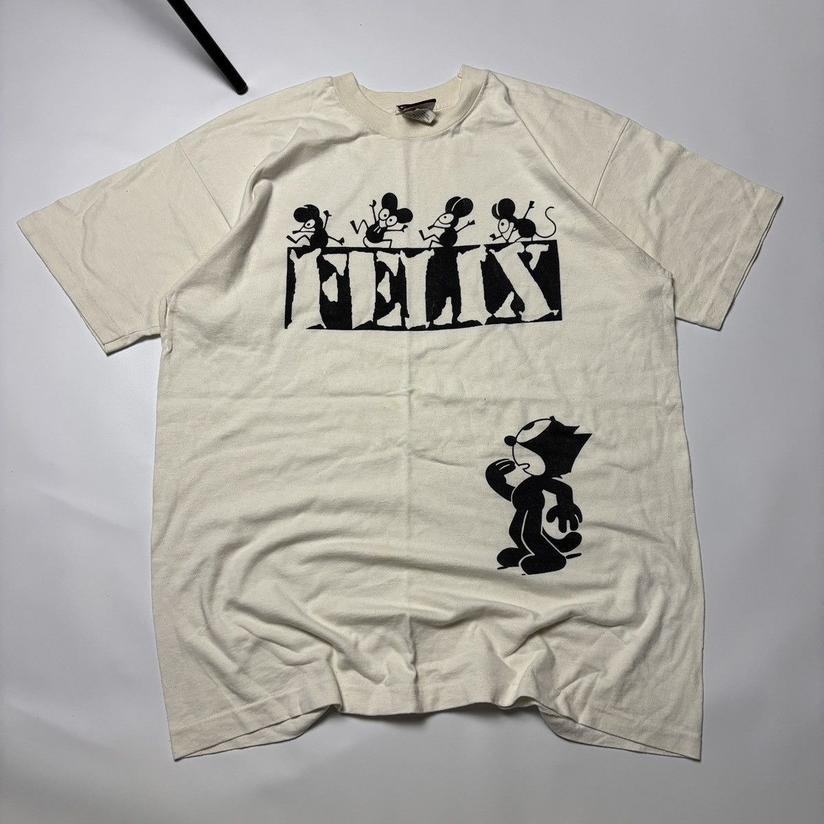 Cartoon Network × Vintage VINTAGE 1995 FELIX THE CAT T-SHIRT LOONEY TUNES Size US L / EU 52-54 / 3 - 1 Thumbnail