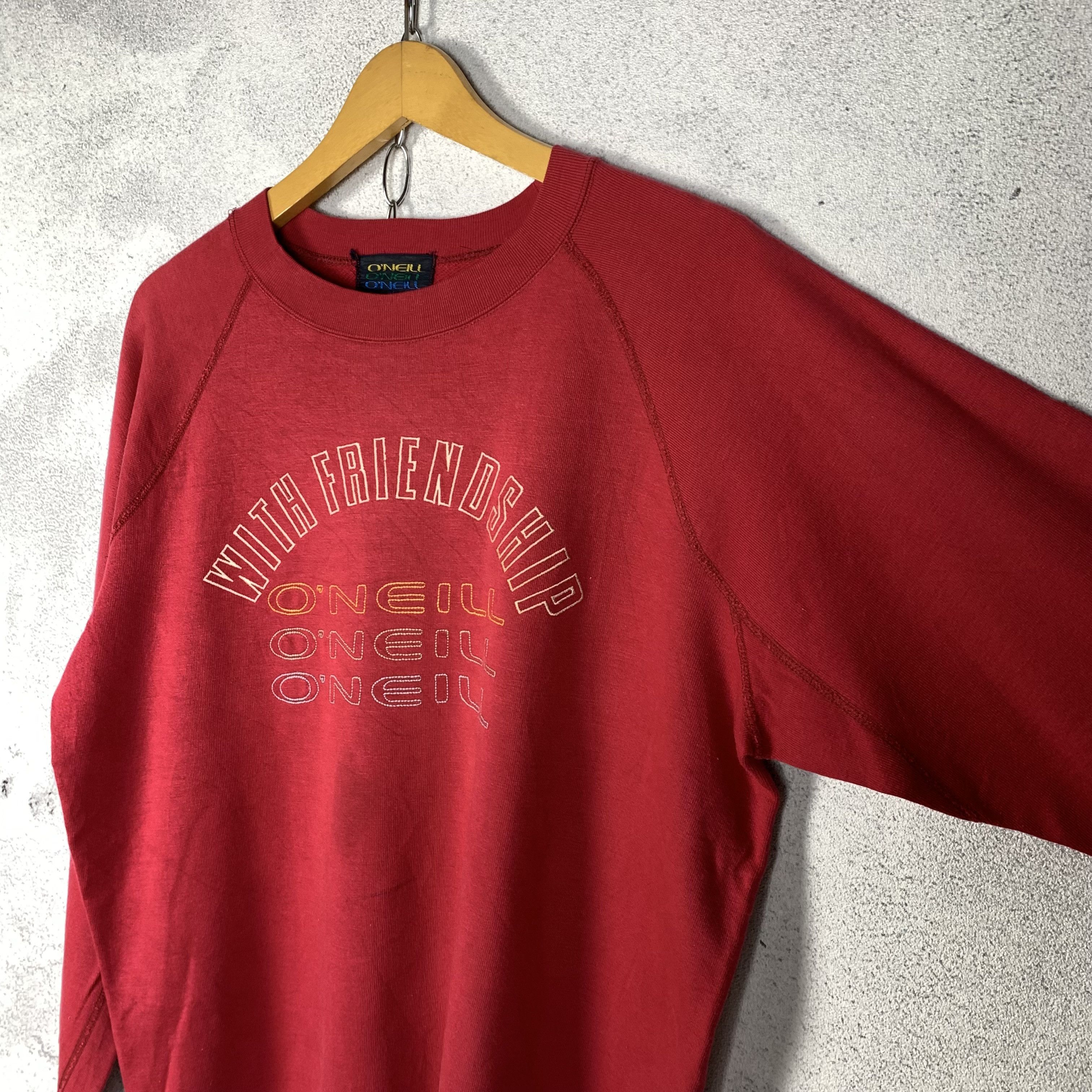 O'Neill Vintage 90s Oneill Sweatshirt Crewneck Size US L / EU 52-54 / 3 - 4 Thumbnail
