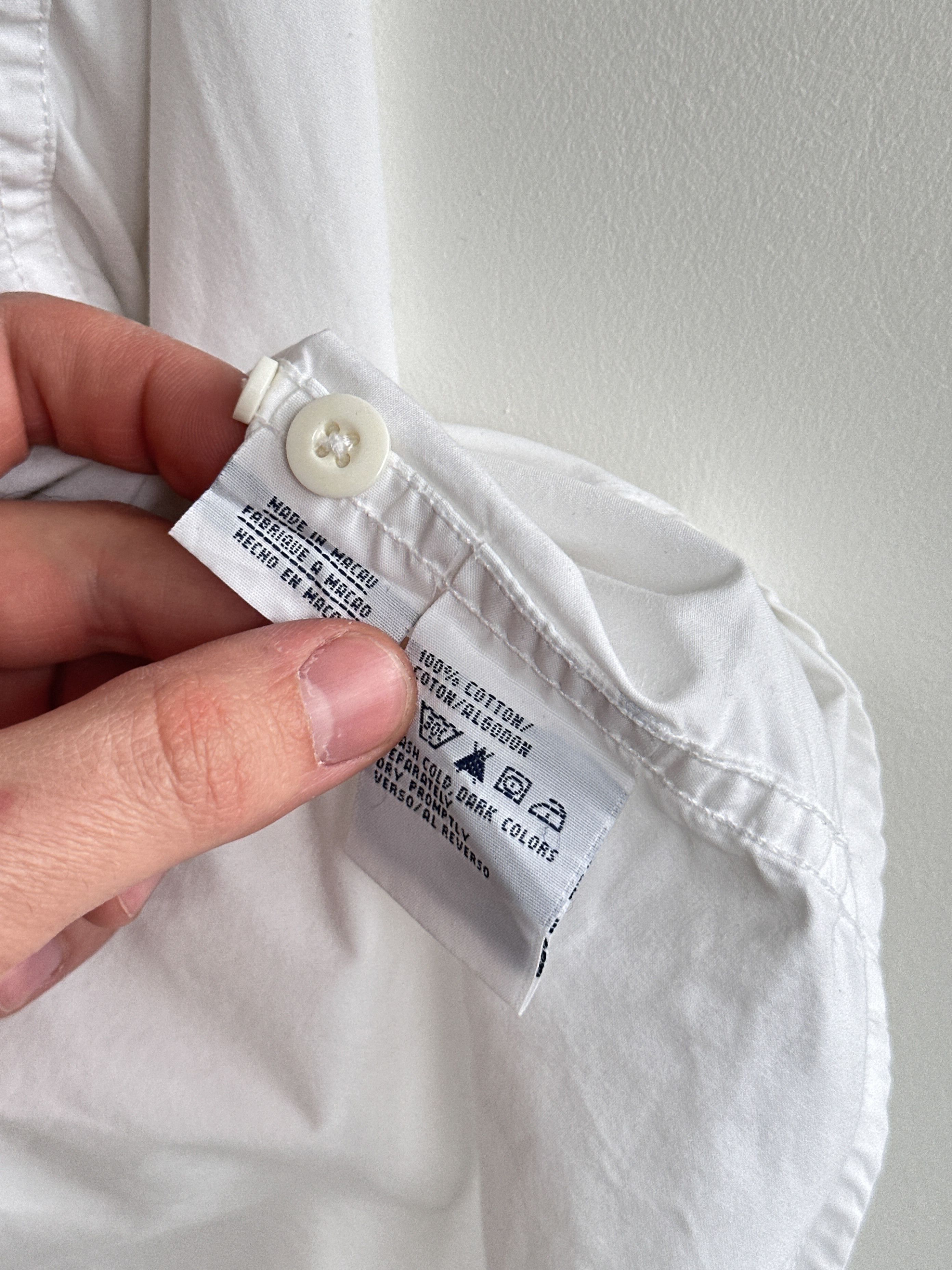 Tommy Hilfiger Vintage Tommy Hilfiger White Shirt Size S / US 4 / IT 40 - 7 Thumbnail