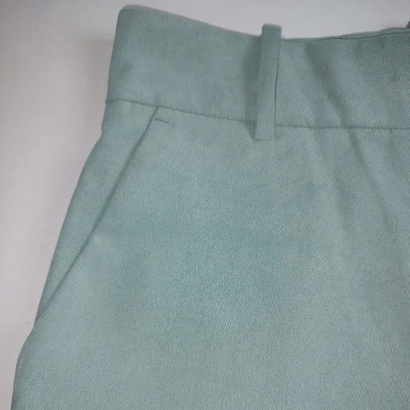 Zara Zara Soft Cargo Pants Side Pockets Mint Straight Wide XS Size 25" / US 0 / IT 36 - 5 Thumbnail