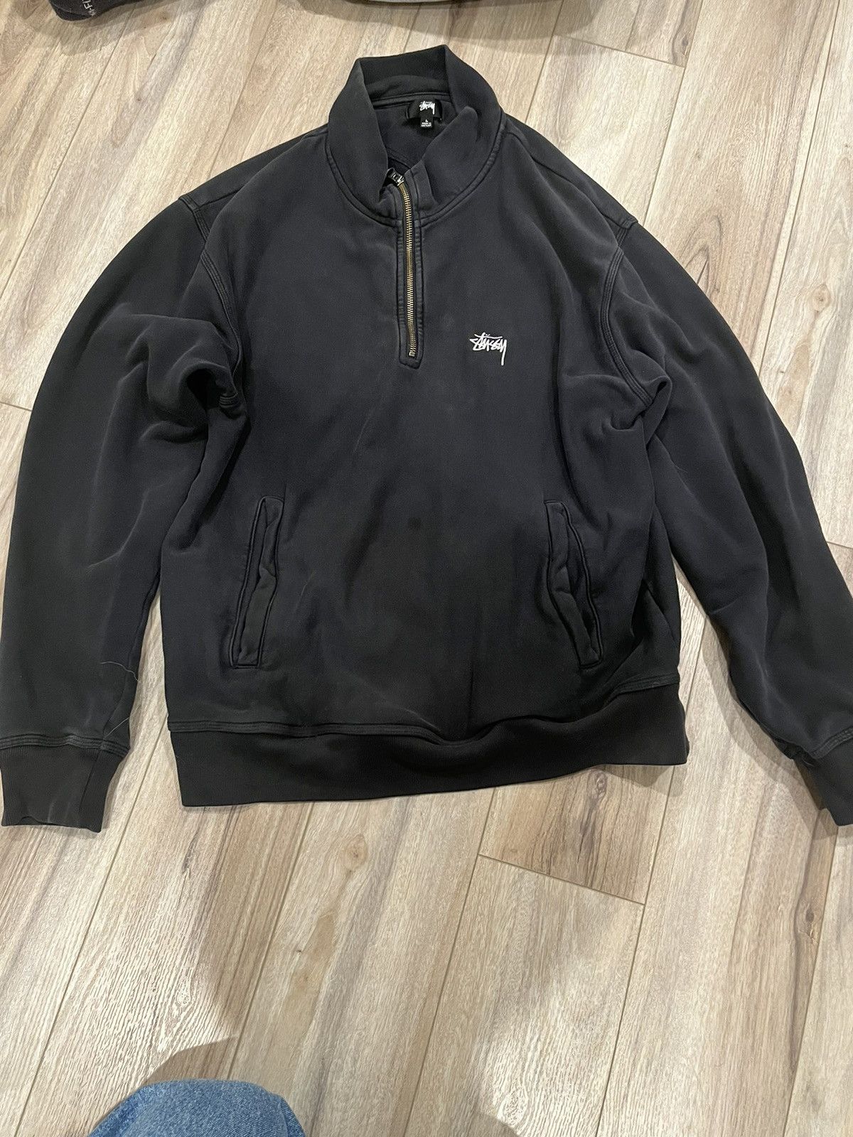 Stussy Half Zip | Grailed