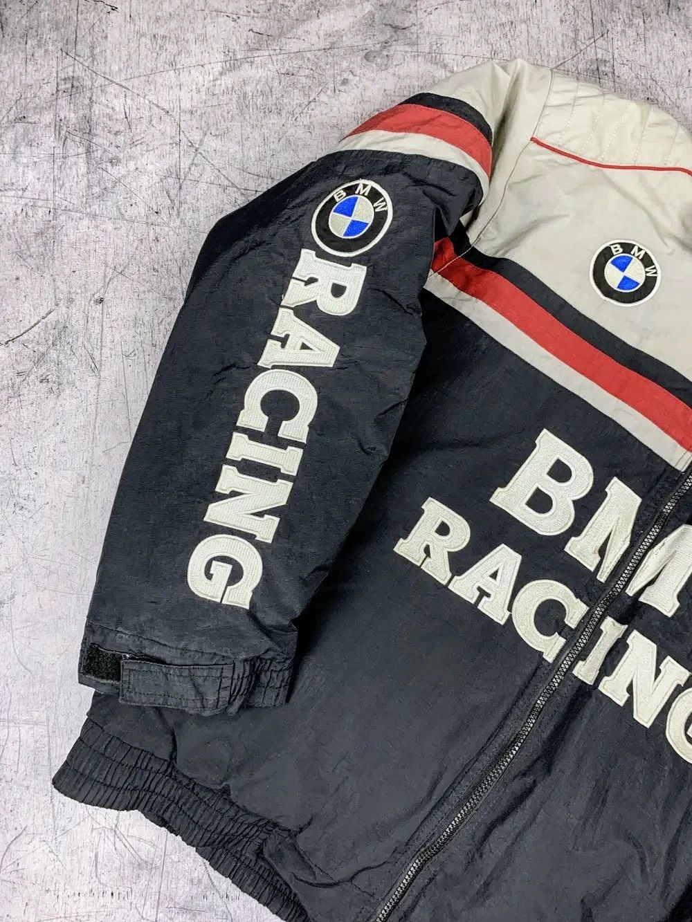 Vintage 💀🔥 BMW 💥💸 RARE Y2K Michelin Racing Jacket Vintage Coats Size US S / EU 44-46 / 1 - 4 Thumbnail