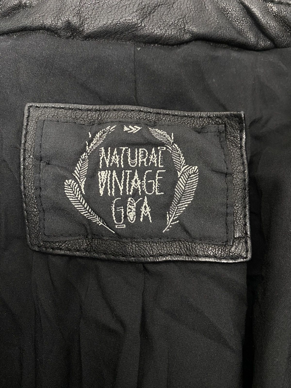GOA Y2K 2000's GOA Lamb Leather Riders Jacket | Grailed