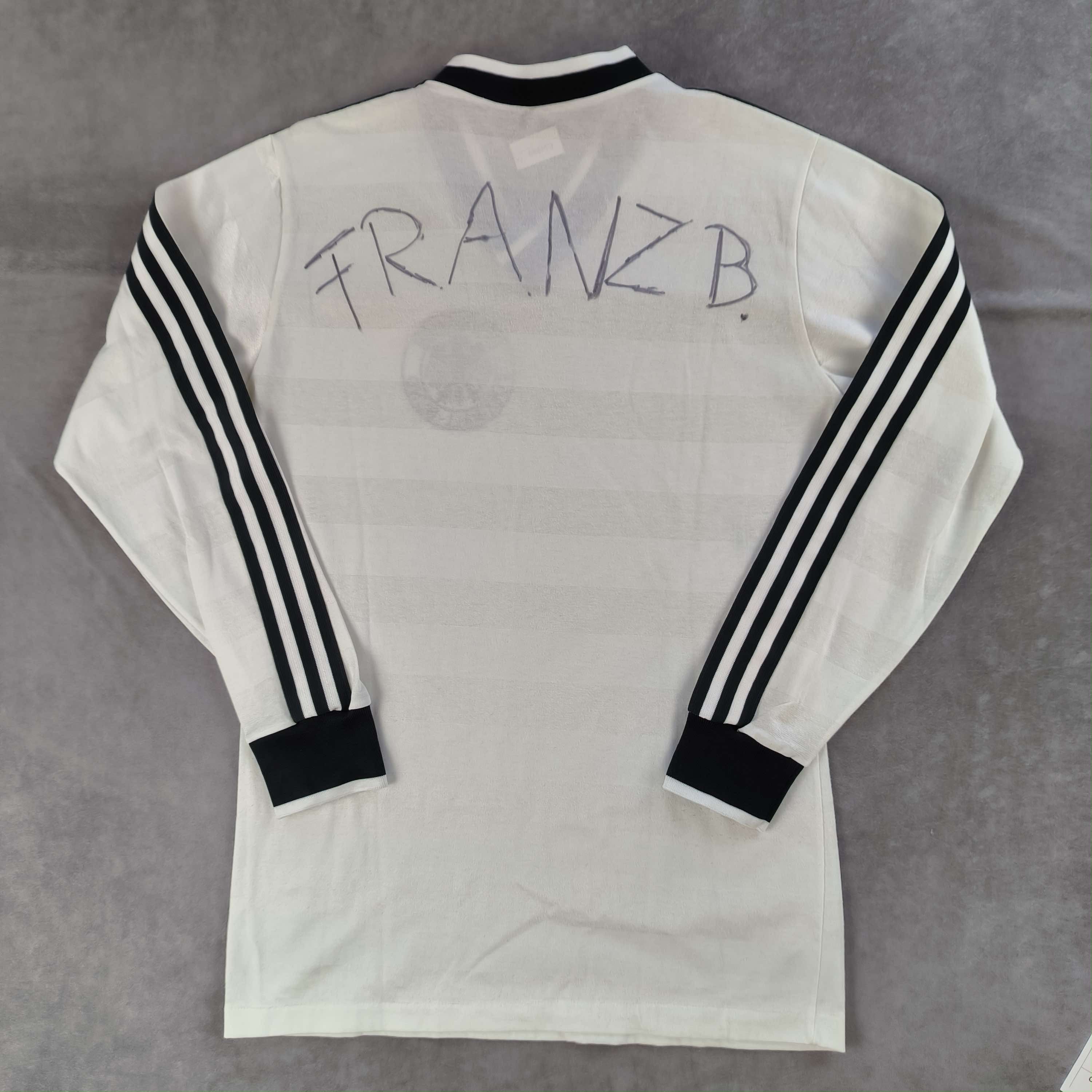 Adidas Germany 1984-86 Adidas home LS football jersey size D5/6 Size US M / EU 48-50 / 2 - 2 Thumbnail