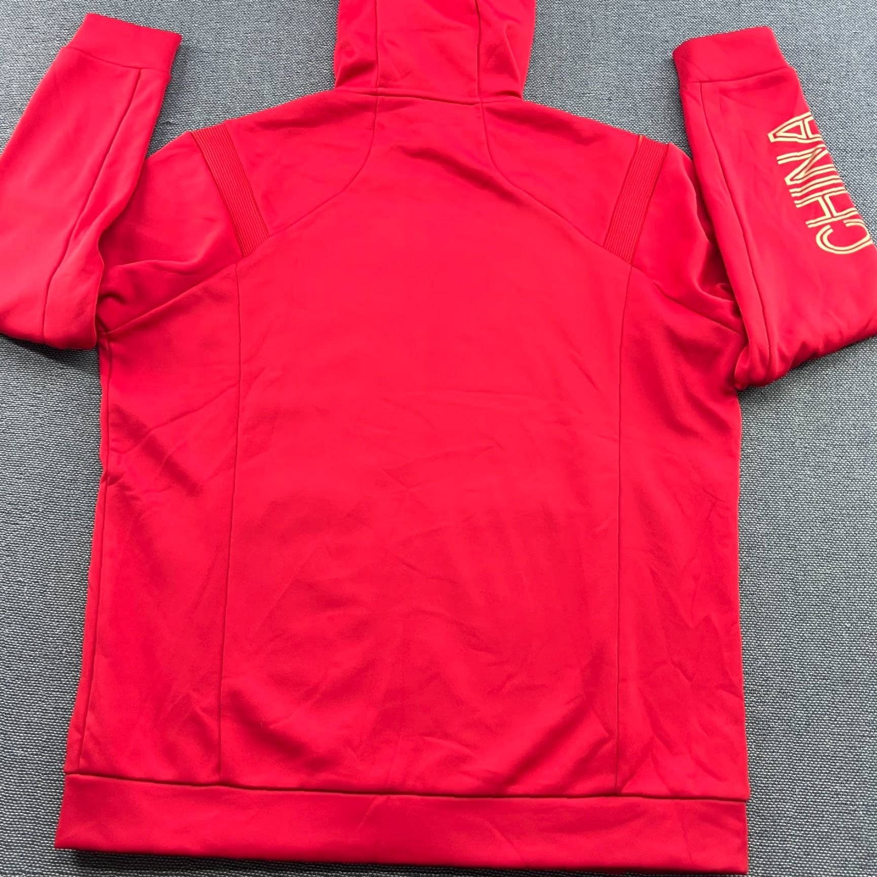 Vintage ANTA SPORTS BEIJING 2022 Winter Olympics Team Issue China Jacket 2XL Hooded Red Size US XXL / EU 58 / 5 - 2 Thumbnail