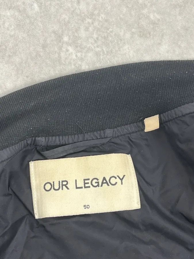 Our Legacy SS2016 Our Legacy Silky Black Bomber Jacket Size US M / EU 48-50 / 2 - 12 Thumbnail