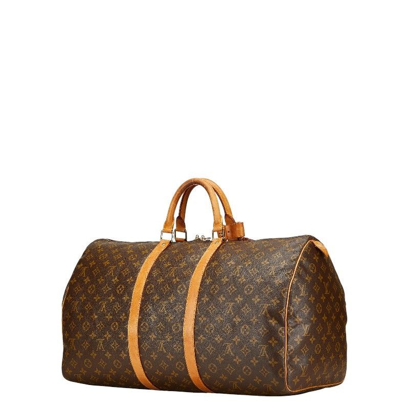 Louis Vuitton Louis Vuitton Monogram Keepall 55 Boston Bag M41424 Size ONE SIZE - 2 Thumbnail