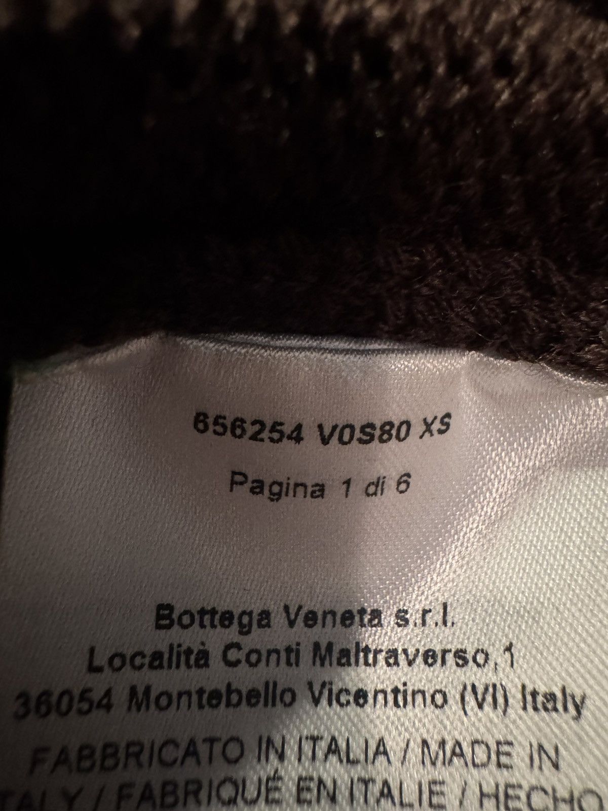 Bottega Veneta BOTTEGA VENETA jumper STUDY REAL TAPE MEASUREMENTS IN PHOTOS Size US XS / EU 42 / 0 - 21 Thumbnail