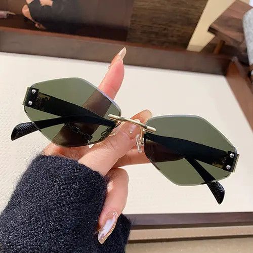 Electric Visual Dark Street ins style custom avant-garde sunglasses Size ONE SIZE - 2 Thumbnail