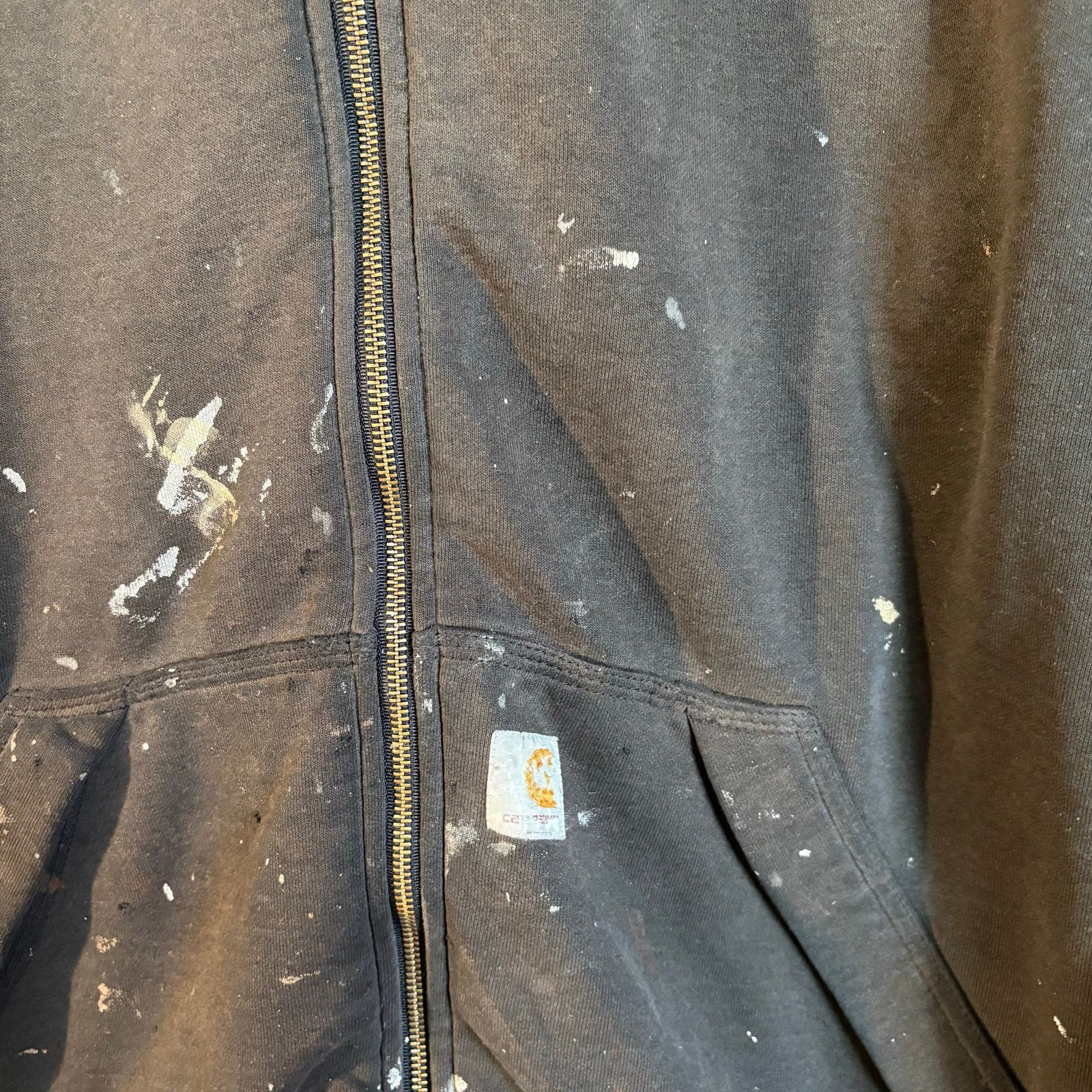 Carhartt Carhartt Black Men's Marquette Full-Zip Sweatshirt Size US XL / EU 56 / 4 - 2 Thumbnail