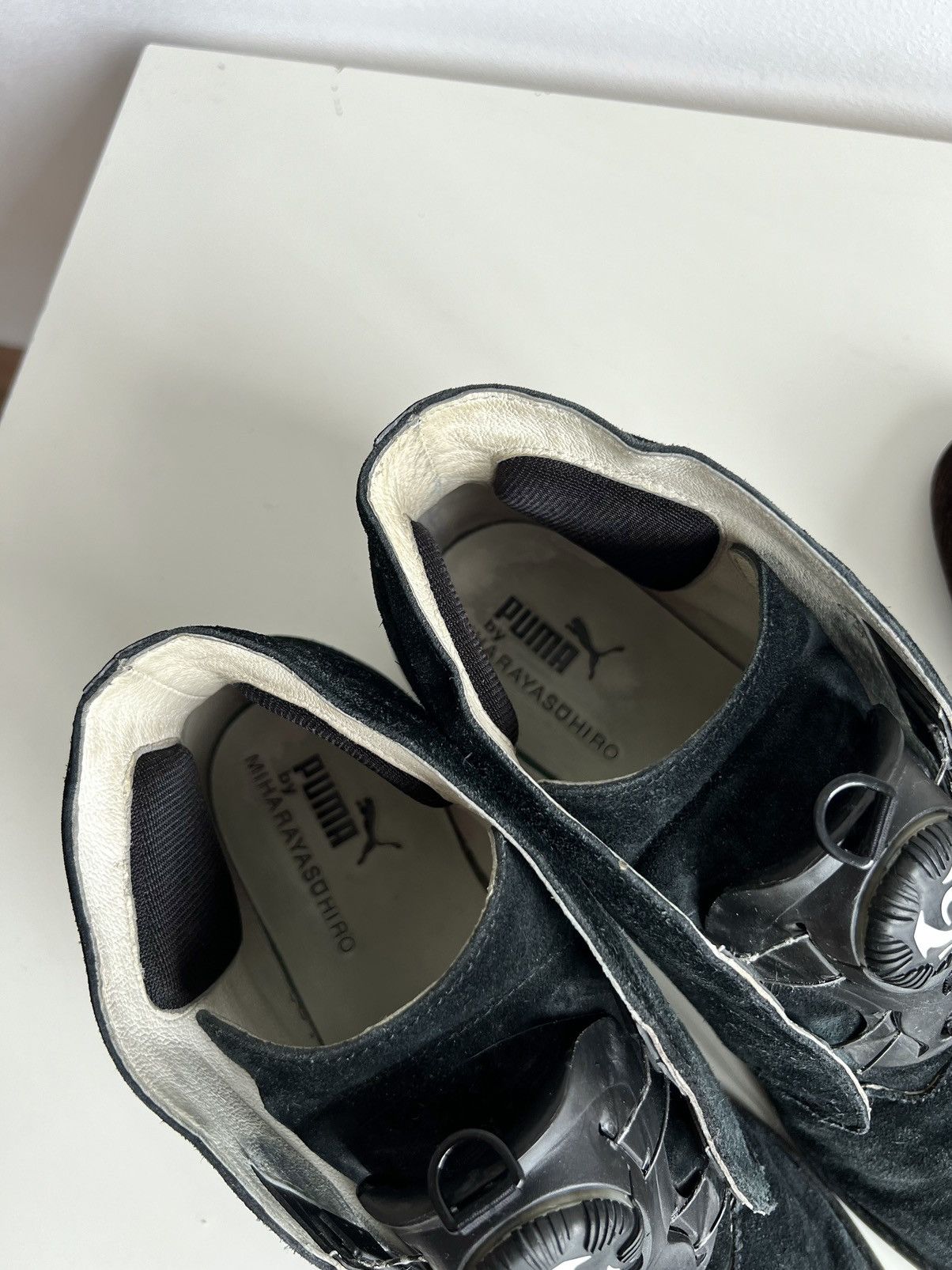 Maison MIHARA YASUHIRO 🔥Mihara Yasuhiro x Puma SS15 MY-83 Hybrid Suede Disc Boots Size US 11 / EU 44 - 14 Thumbnail