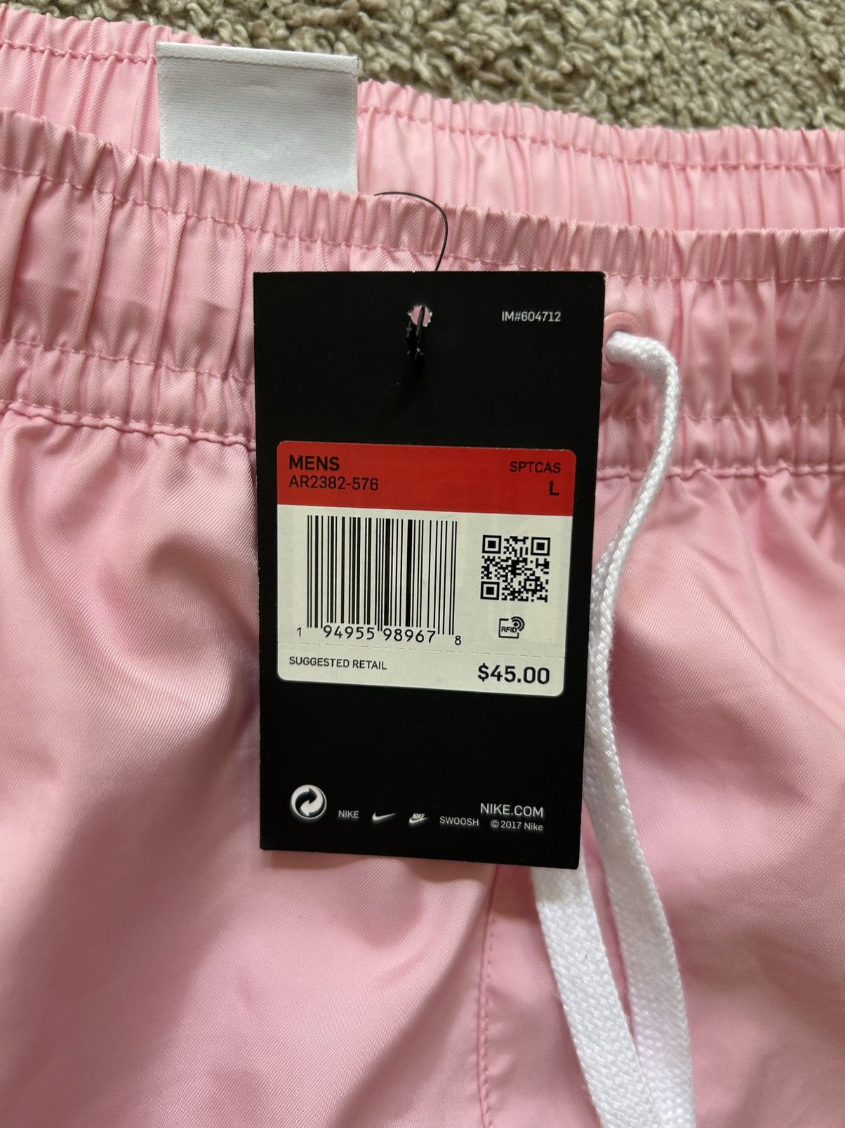 Nike Nike Club Woven Men’s Short Pink Size Large Size US 34 / EU 50 - 3 Thumbnail